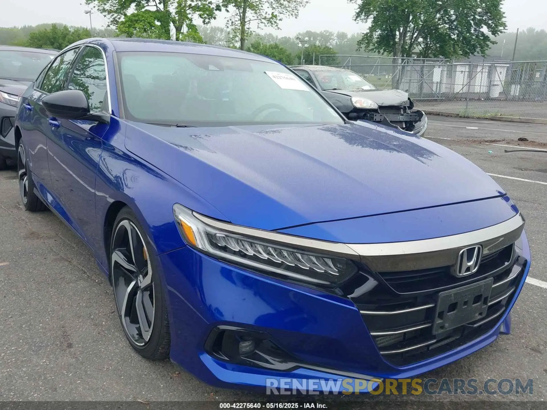 1 Photograph of a damaged car 1HGCV1F36MA014783 HONDA ACCORD 2021