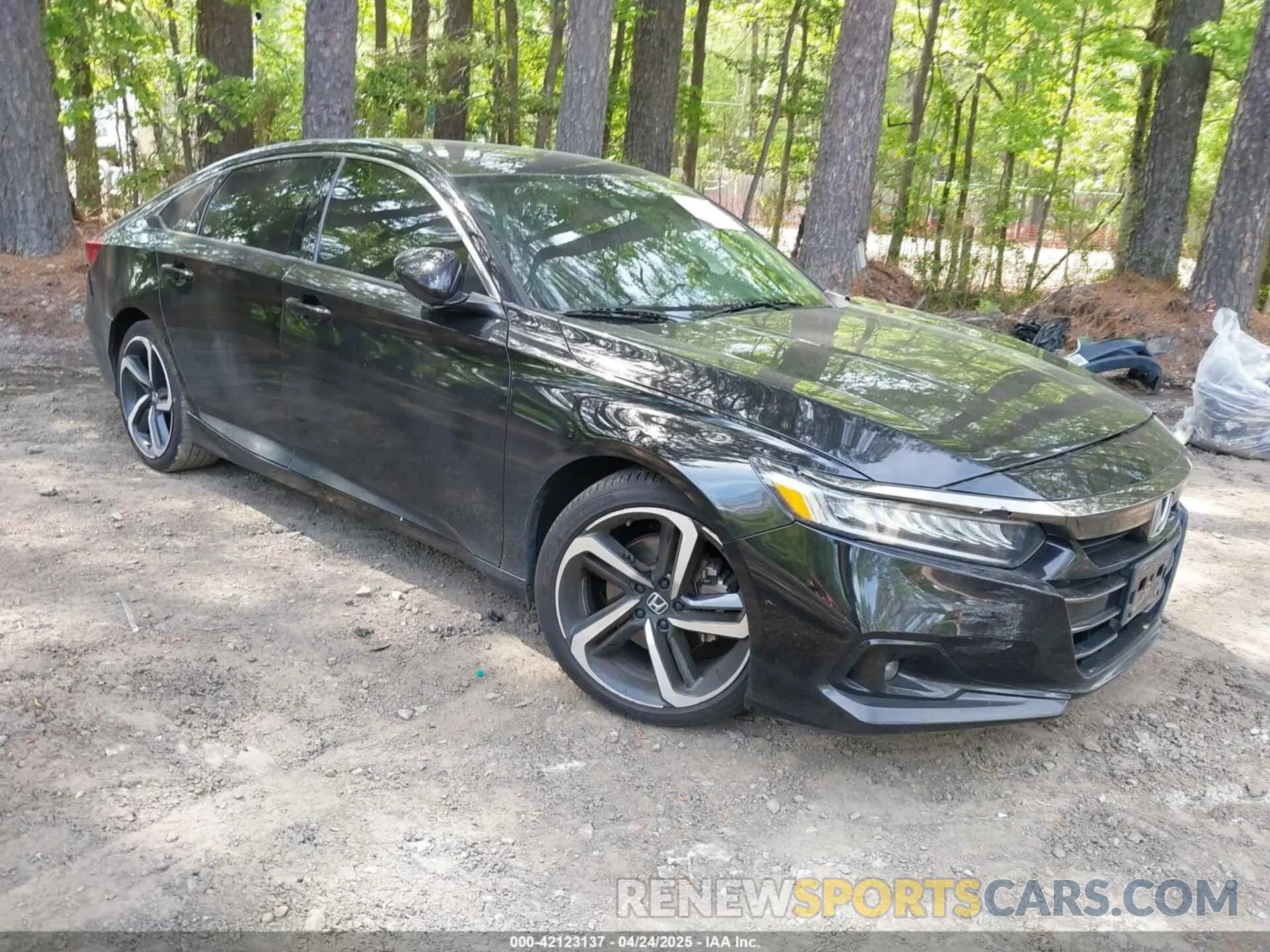 1 Photograph of a damaged car 1HGCV1F36MA016260 HONDA ACCORD 2021