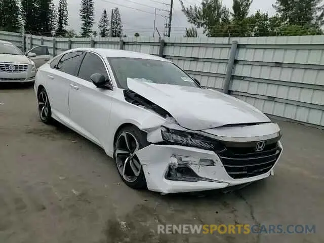 10 Photograph of a damaged car 1HGCV1F36MA042826 HONDA ACCORD 2021