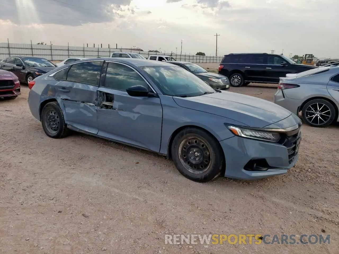 4 Photograph of a damaged car 1HGCV1F36MA047914 HONDA ACCORD 2021