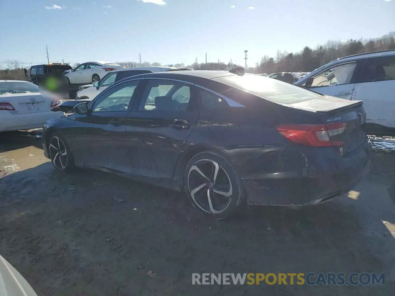 2 Photograph of a damaged car 1HGCV1F36MA070884 HONDA ACCORD 2021