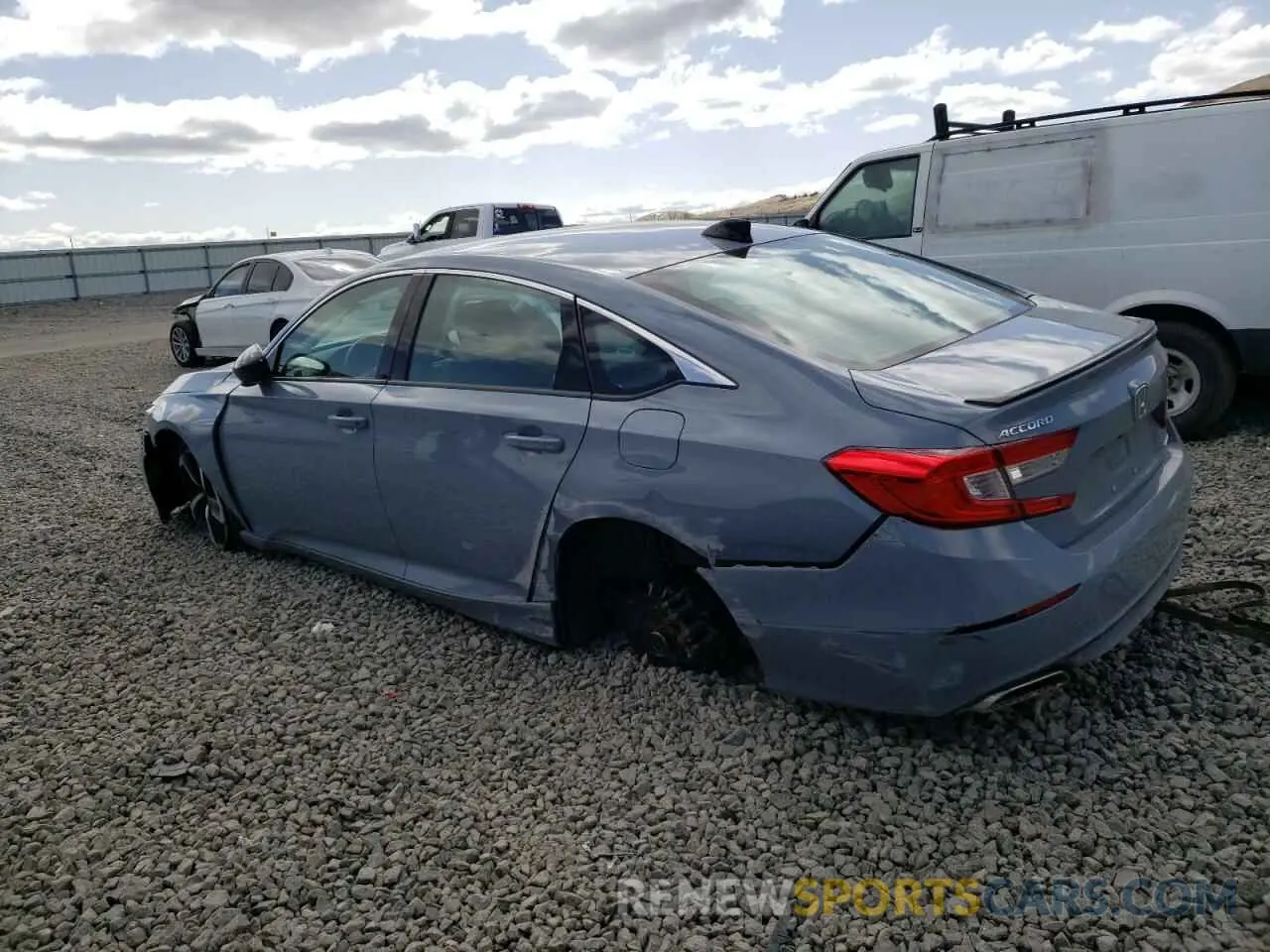 2 Photograph of a damaged car 1HGCV1F36MA082548 HONDA ACCORD 2021