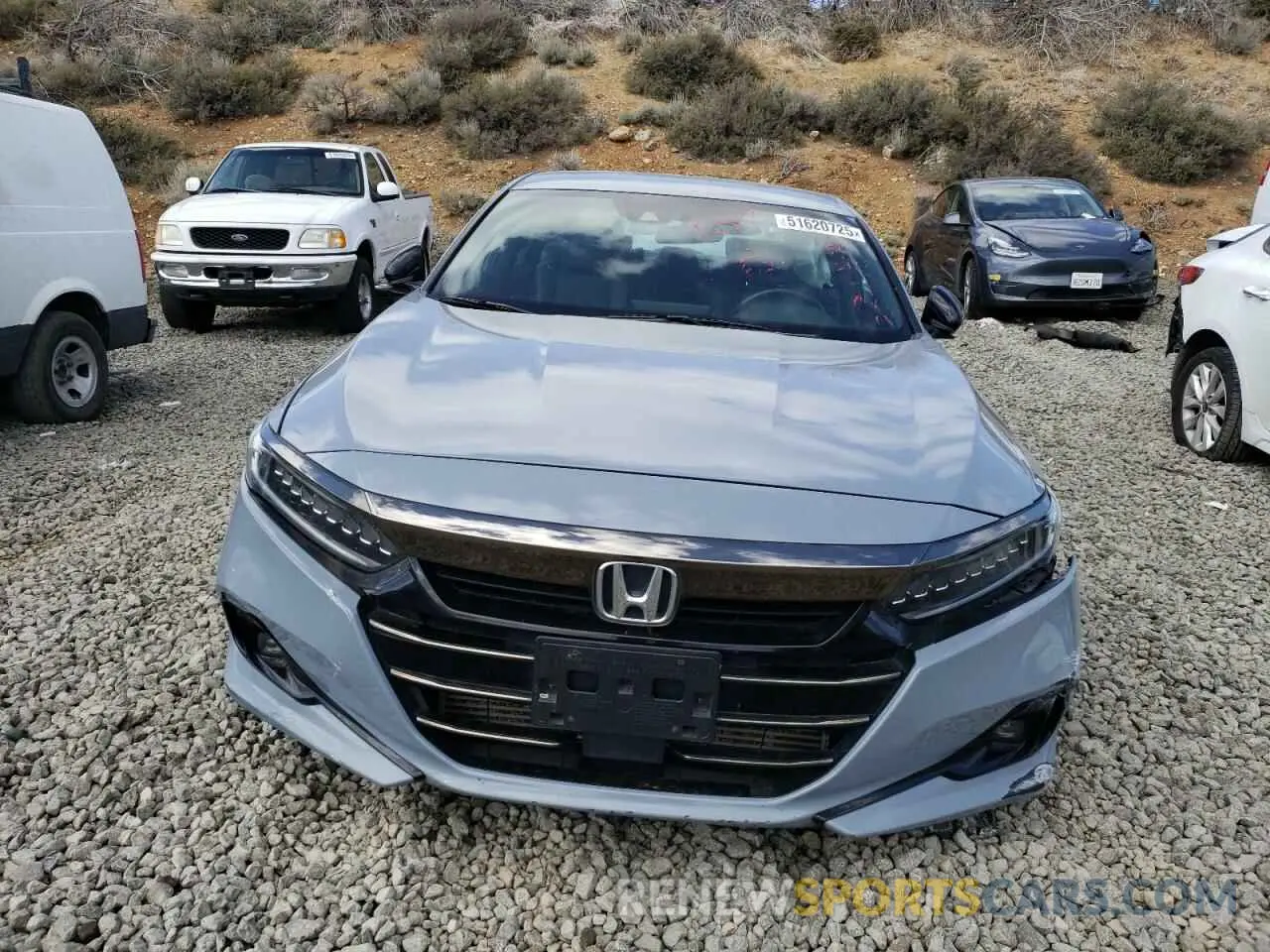 5 Photograph of a damaged car 1HGCV1F36MA082548 HONDA ACCORD 2021