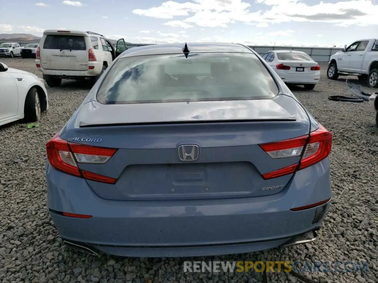 6 Photograph of a damaged car 1HGCV1F36MA082548 HONDA ACCORD 2021