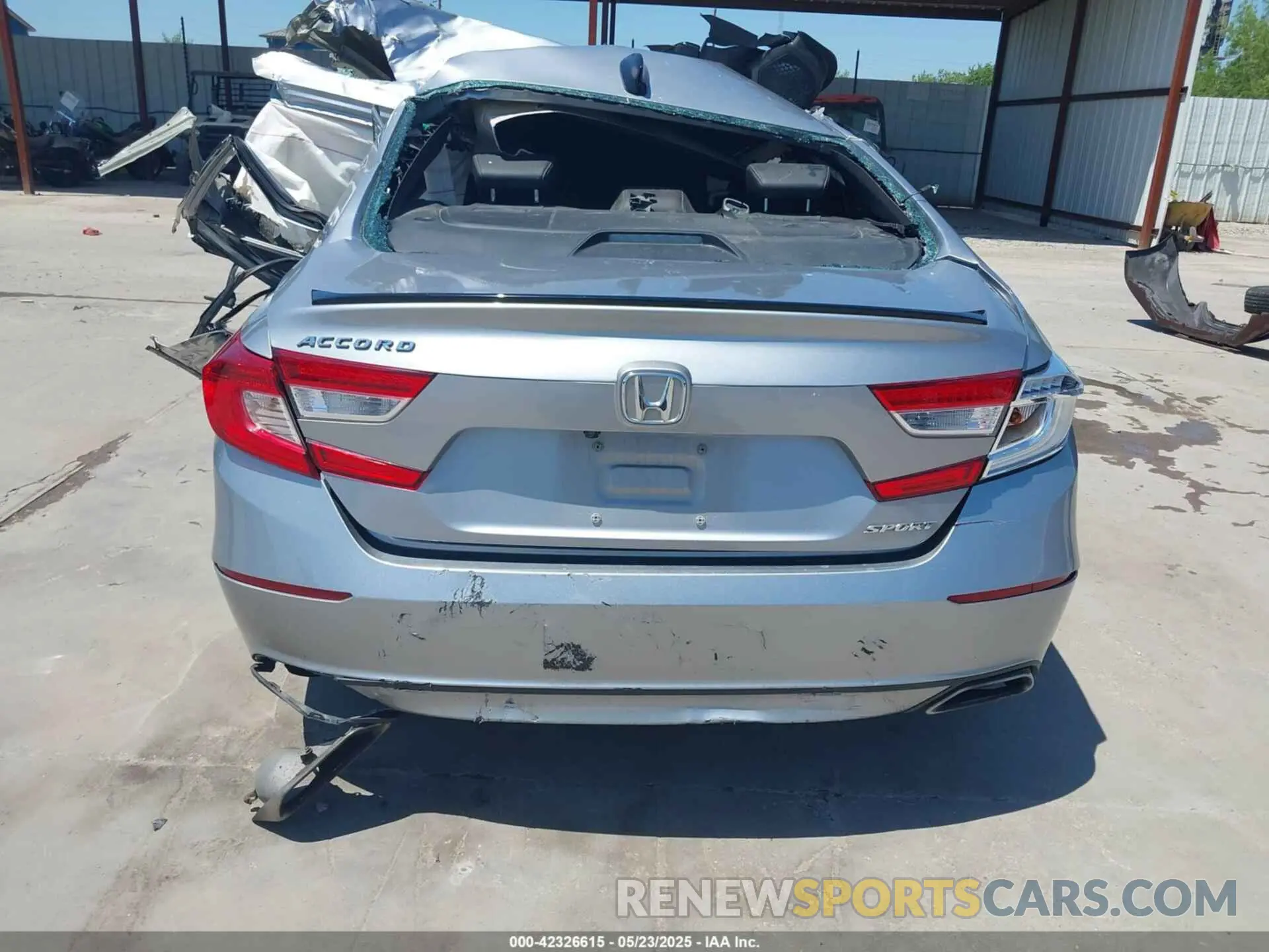 15 Photograph of a damaged car 1HGCV1F36MA084199 HONDA ACCORD 2021