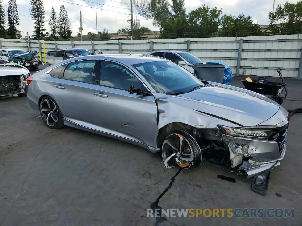4 Photograph of a damaged car 1HGCV1F36MA096076 HONDA ACCORD 2021