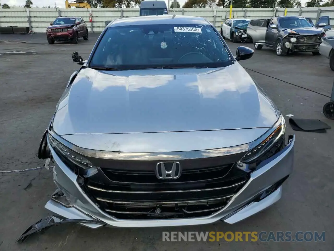 5 Photograph of a damaged car 1HGCV1F36MA096076 HONDA ACCORD 2021