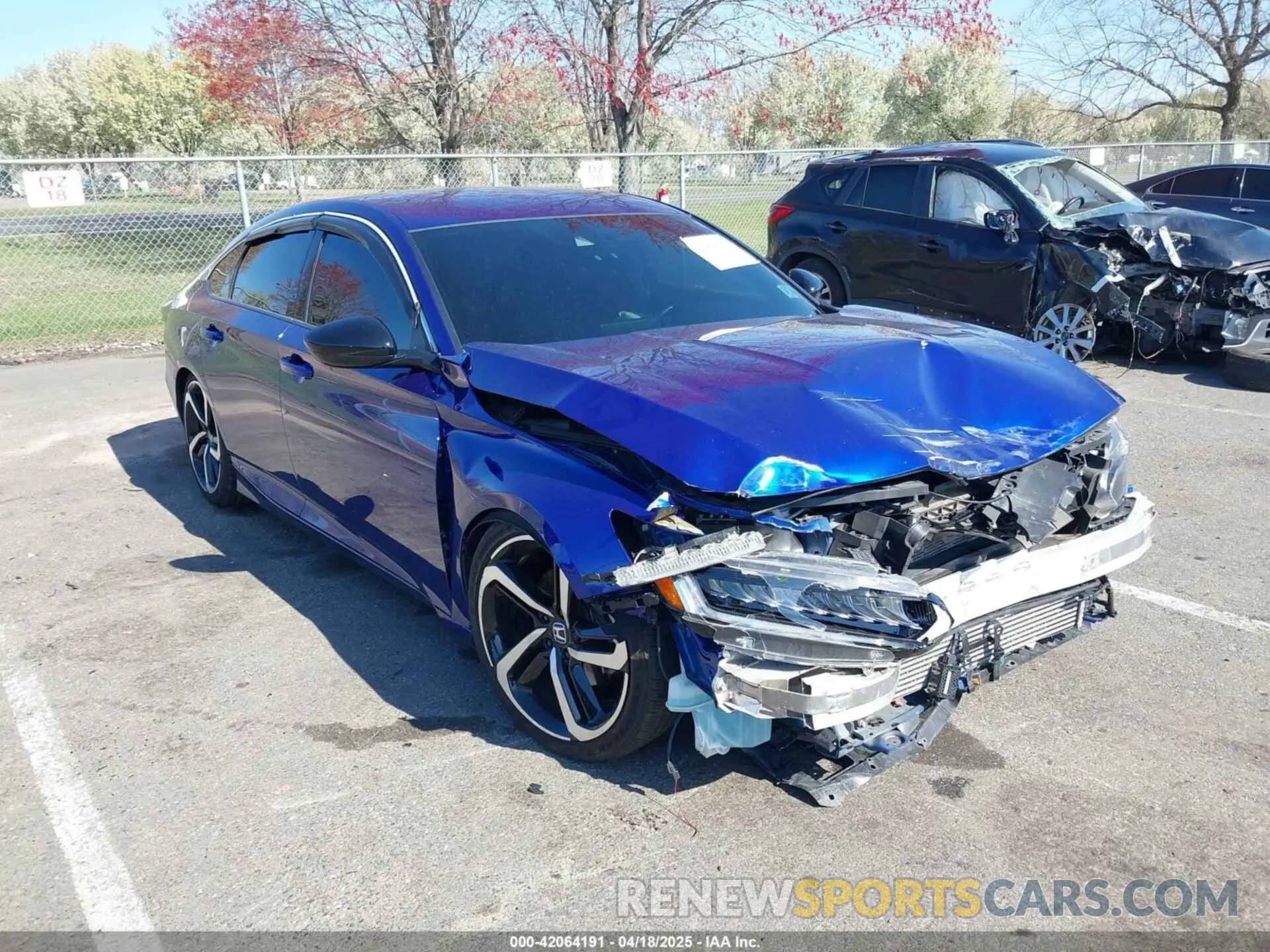 1 Photograph of a damaged car 1HGCV1F36MA098376 HONDA ACCORD 2021