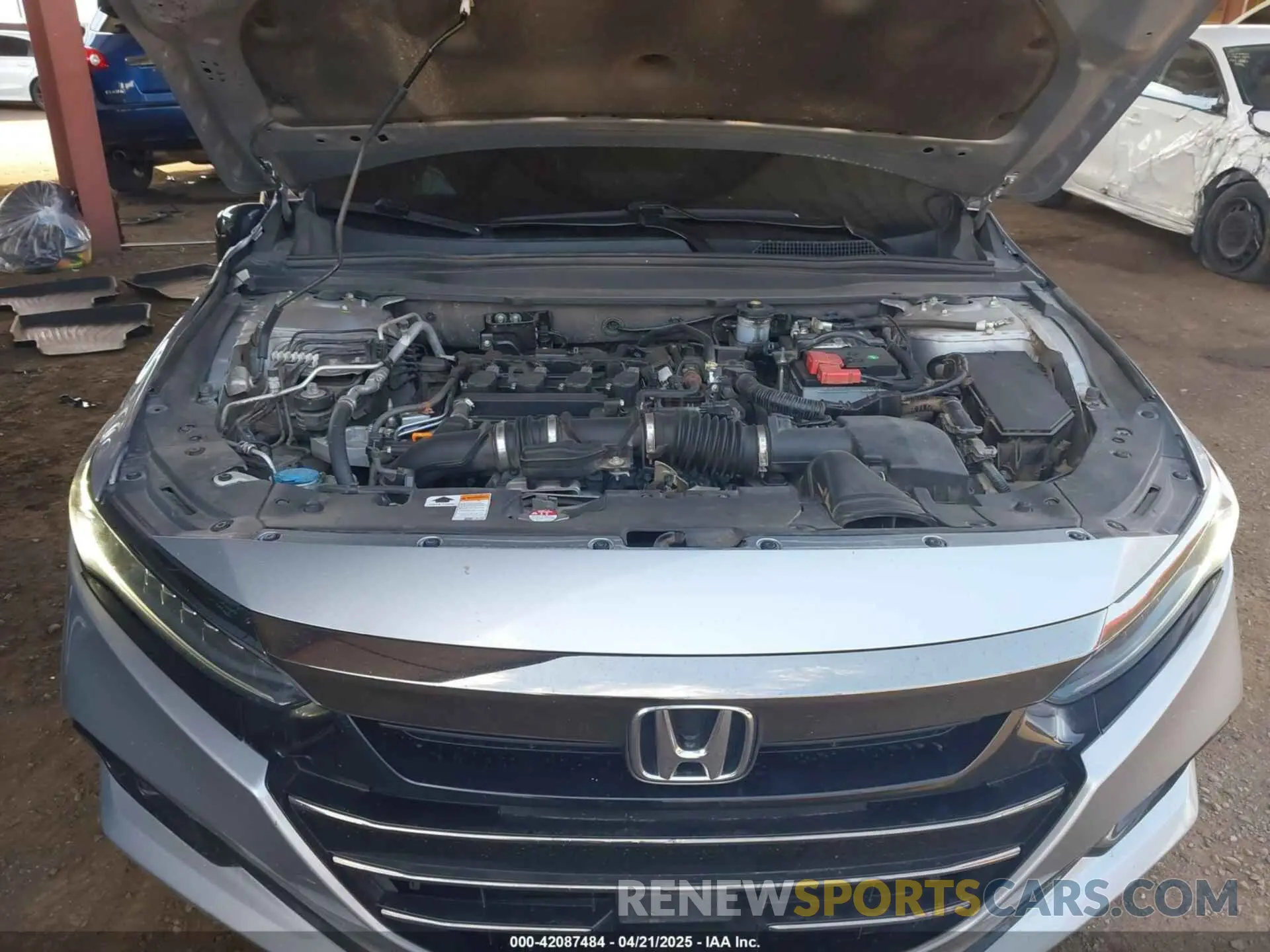 10 Photograph of a damaged car 1HGCV1F36MA107867 HONDA ACCORD 2021