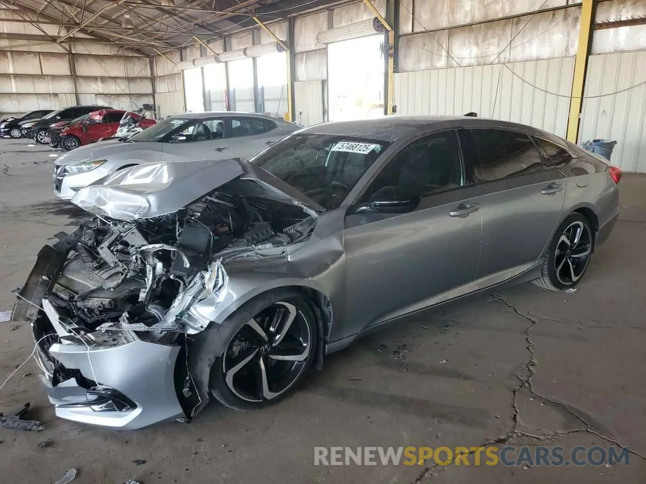 1 Photograph of a damaged car 1HGCV1F36MA115130 HONDA ACCORD 2021