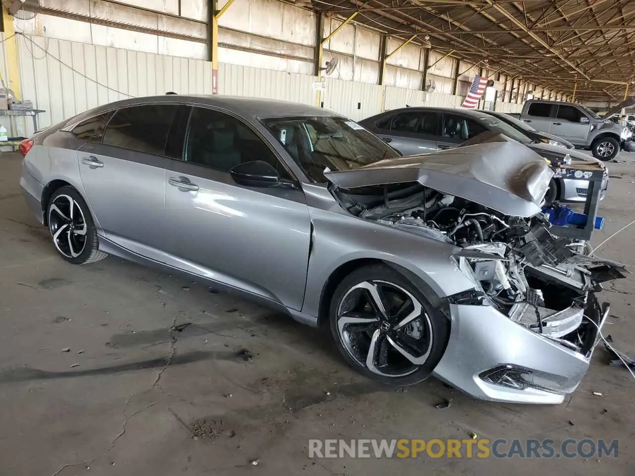 4 Photograph of a damaged car 1HGCV1F36MA115130 HONDA ACCORD 2021