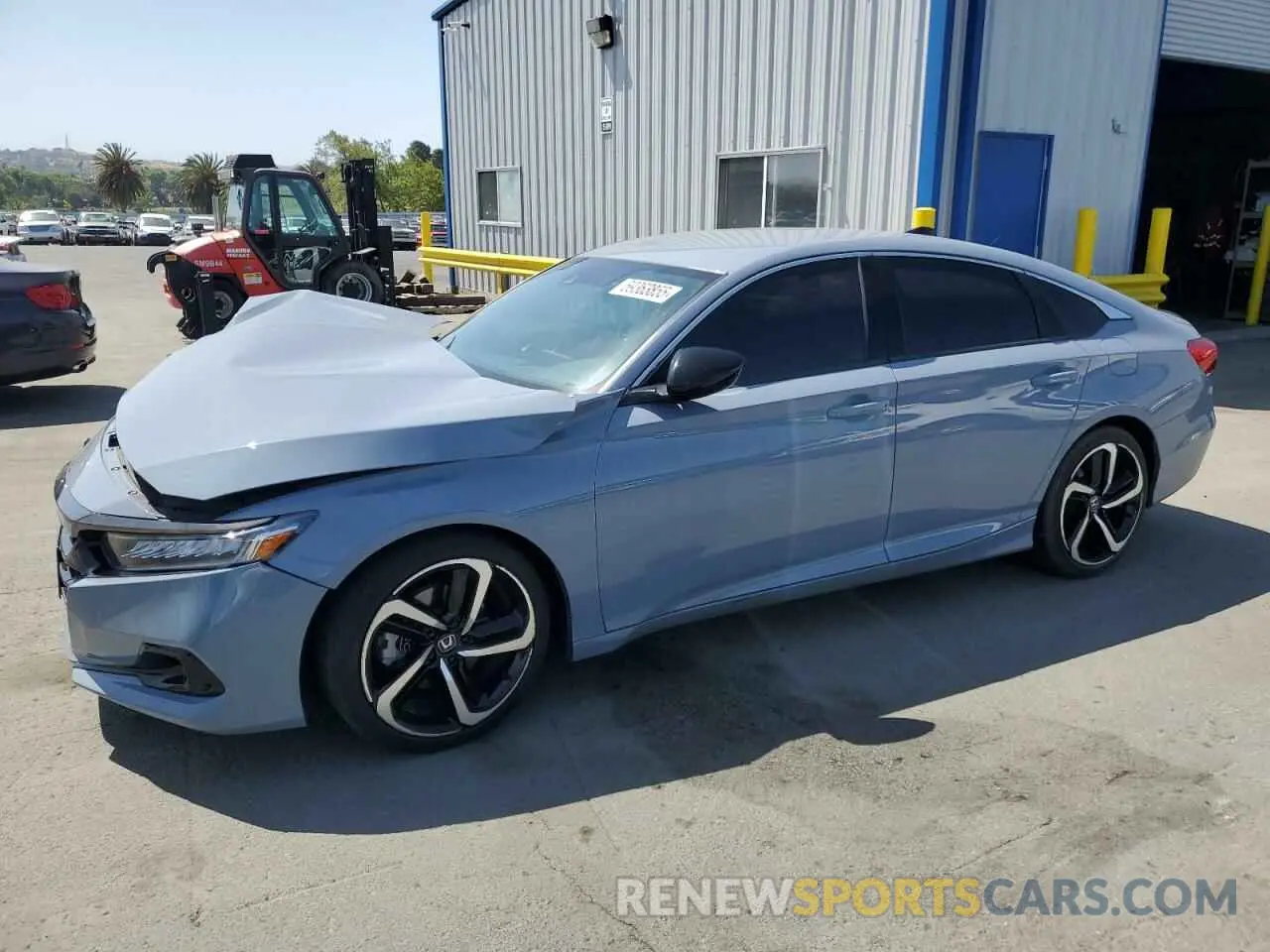 1 Photograph of a damaged car 1HGCV1F36MA122661 HONDA ACCORD 2021