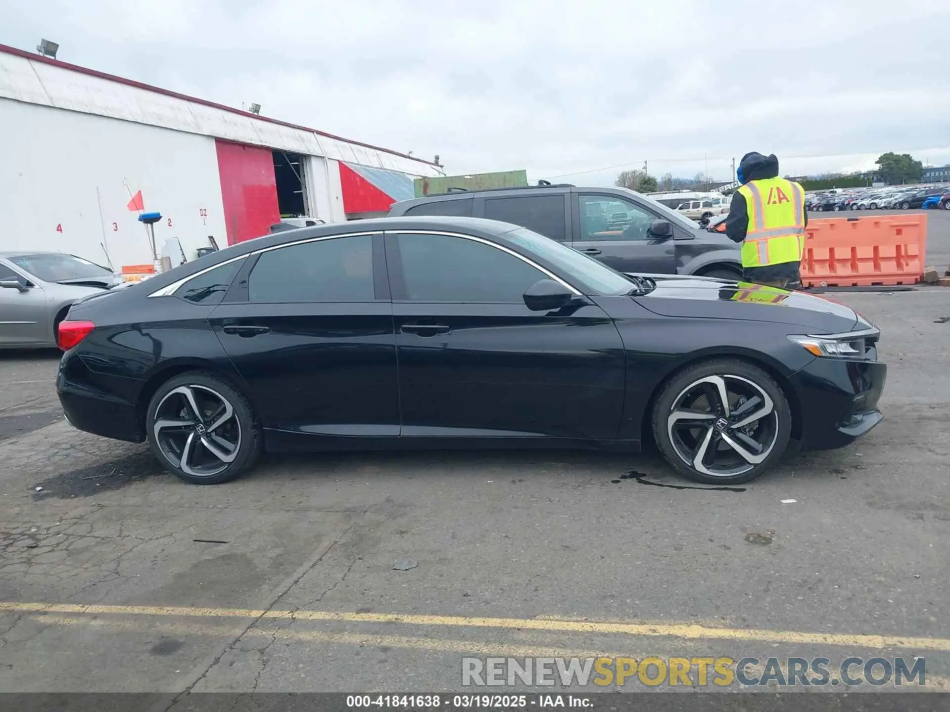 13 Photograph of a damaged car 1HGCV1F37MA032774 HONDA ACCORD 2021