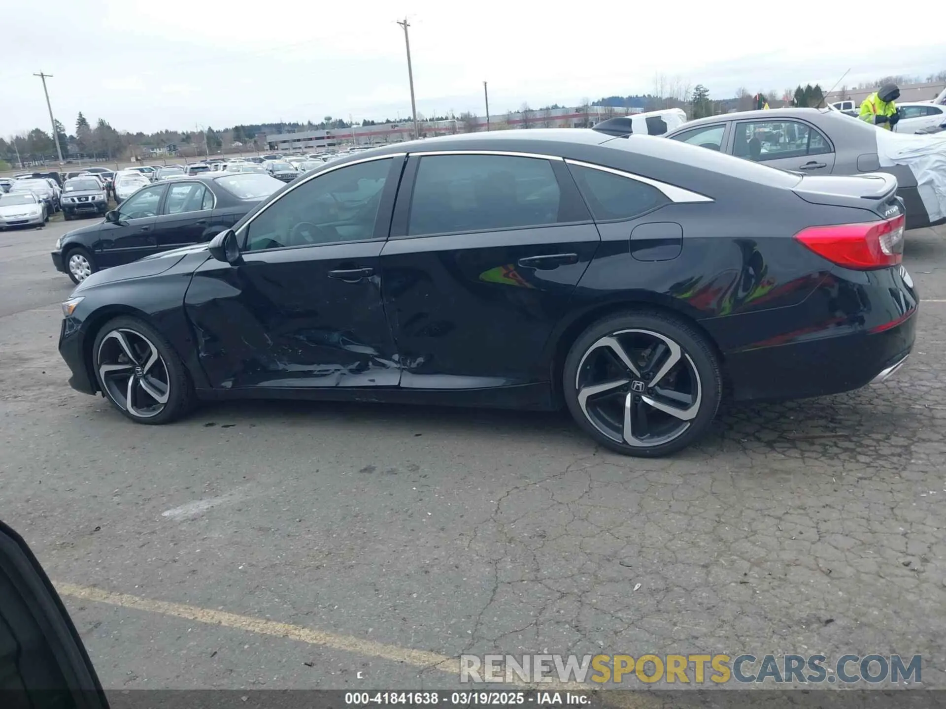 14 Photograph of a damaged car 1HGCV1F37MA032774 HONDA ACCORD 2021