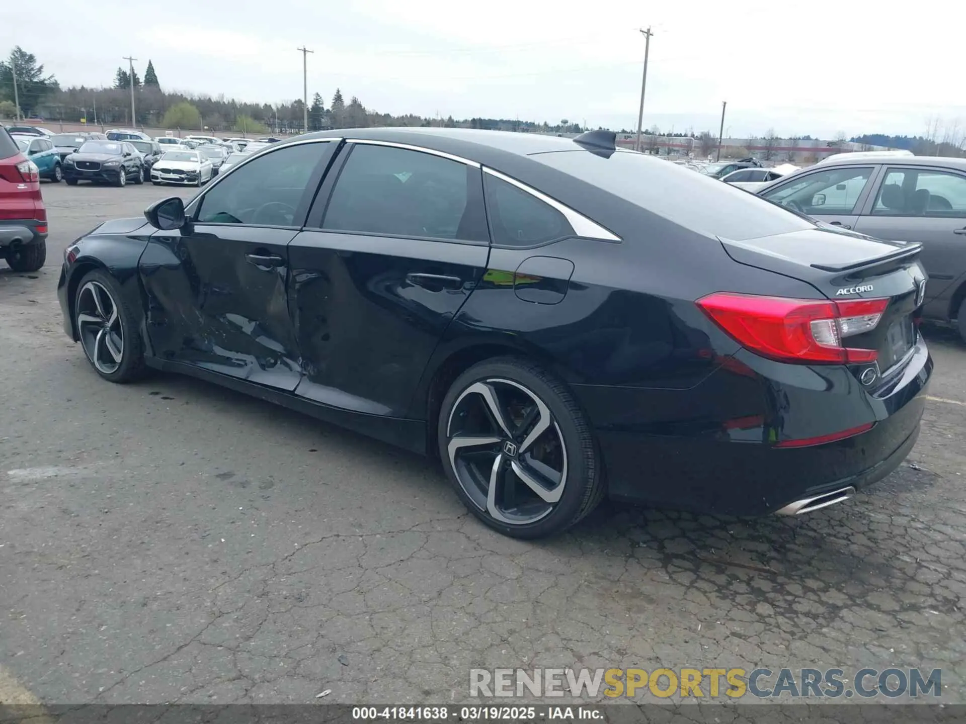 3 Photograph of a damaged car 1HGCV1F37MA032774 HONDA ACCORD 2021