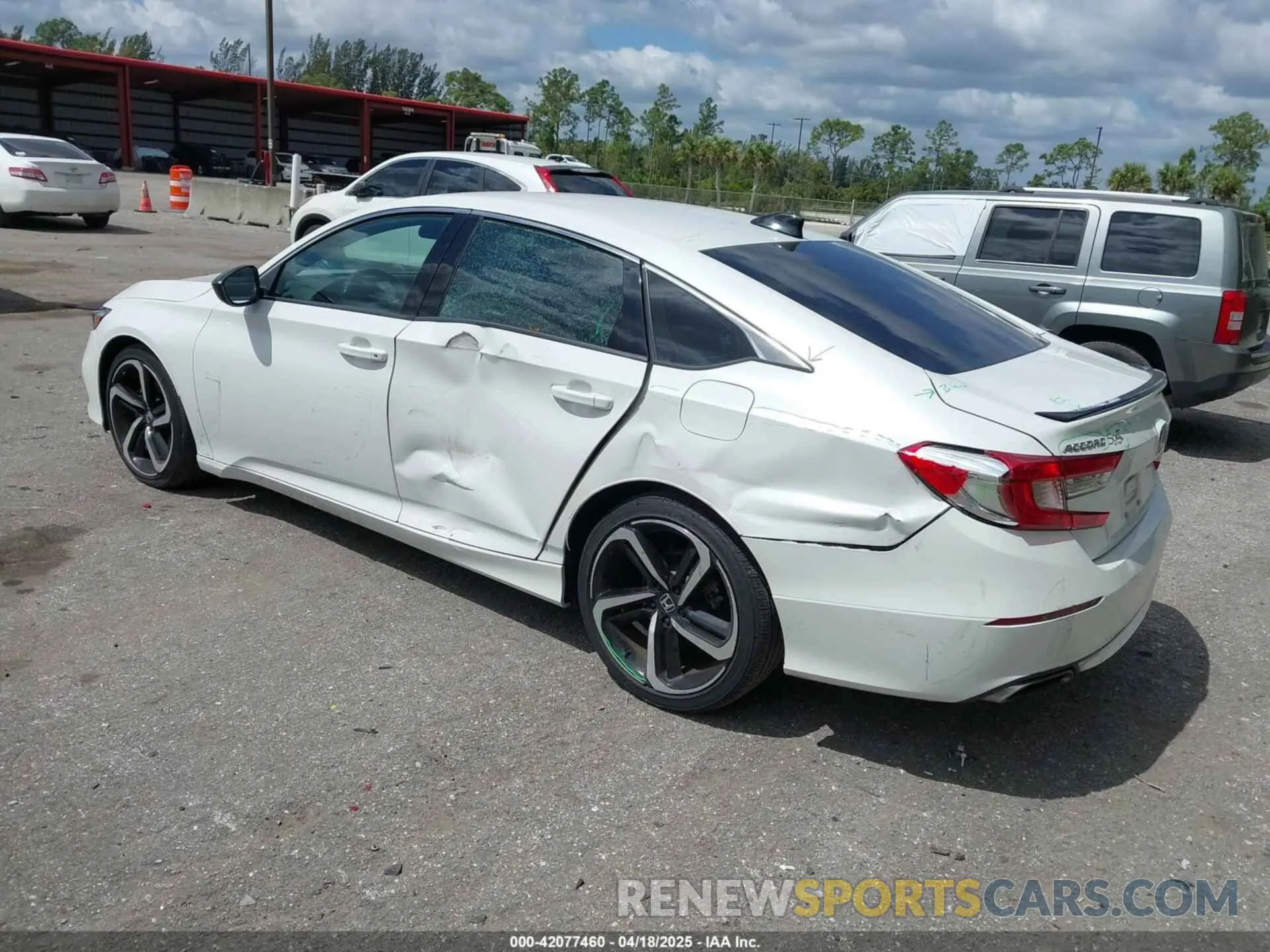 3 Photograph of a damaged car 1HGCV1F37MA039742 HONDA ACCORD 2021