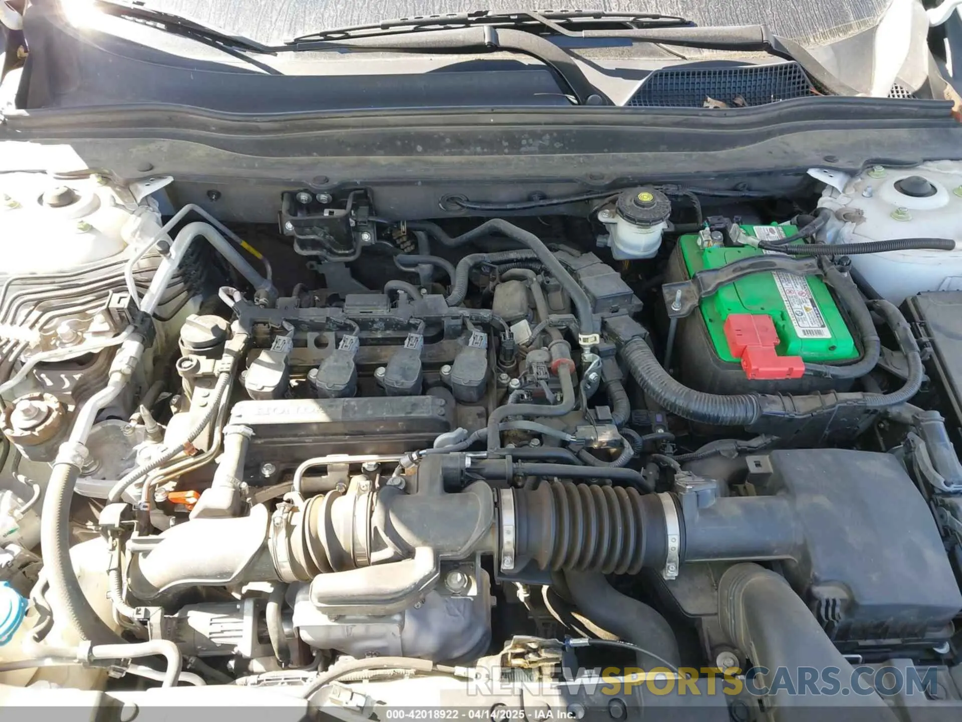 10 Photograph of a damaged car 1HGCV1F37MA052992 HONDA ACCORD 2021