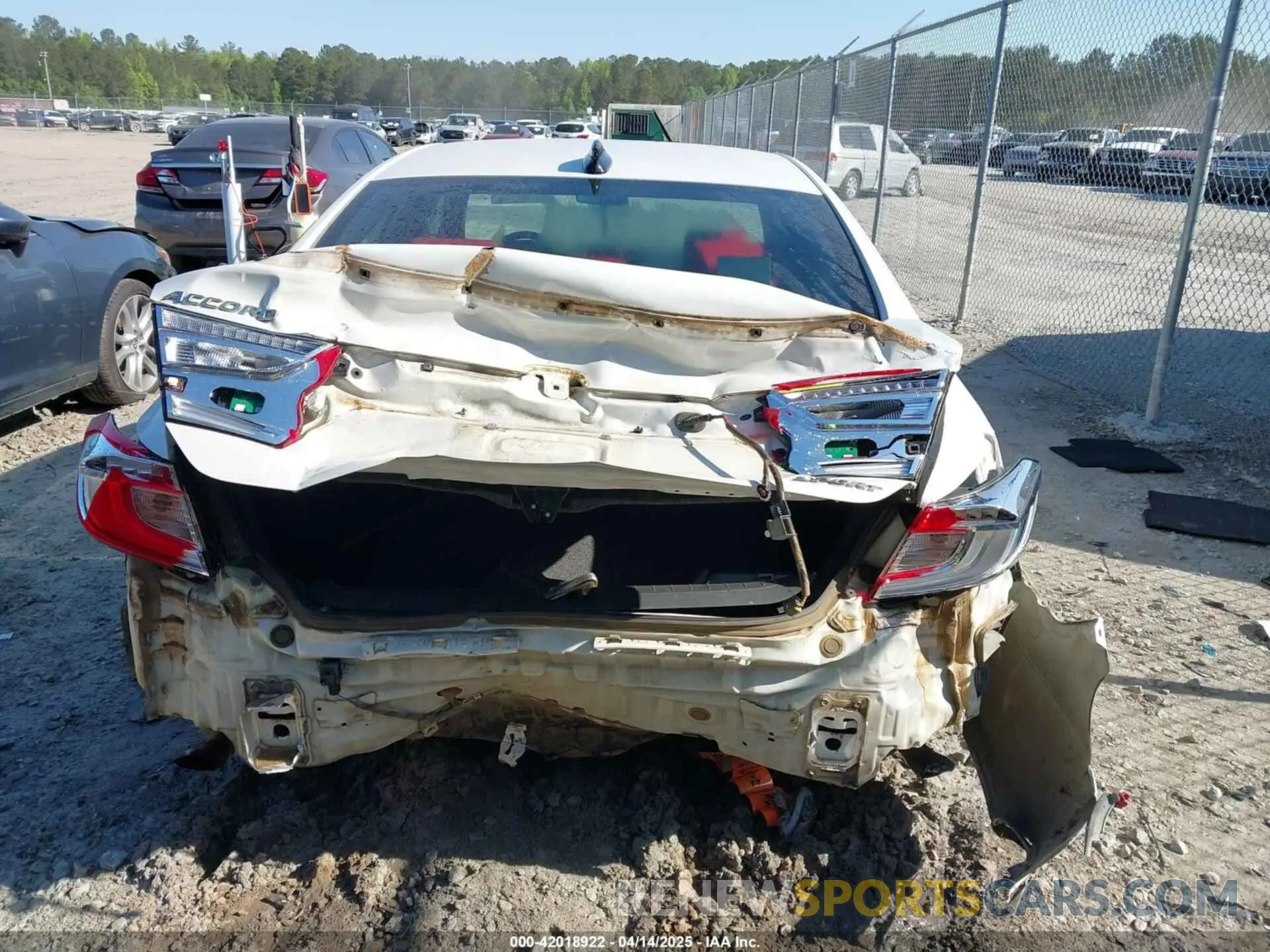 16 Photograph of a damaged car 1HGCV1F37MA052992 HONDA ACCORD 2021
