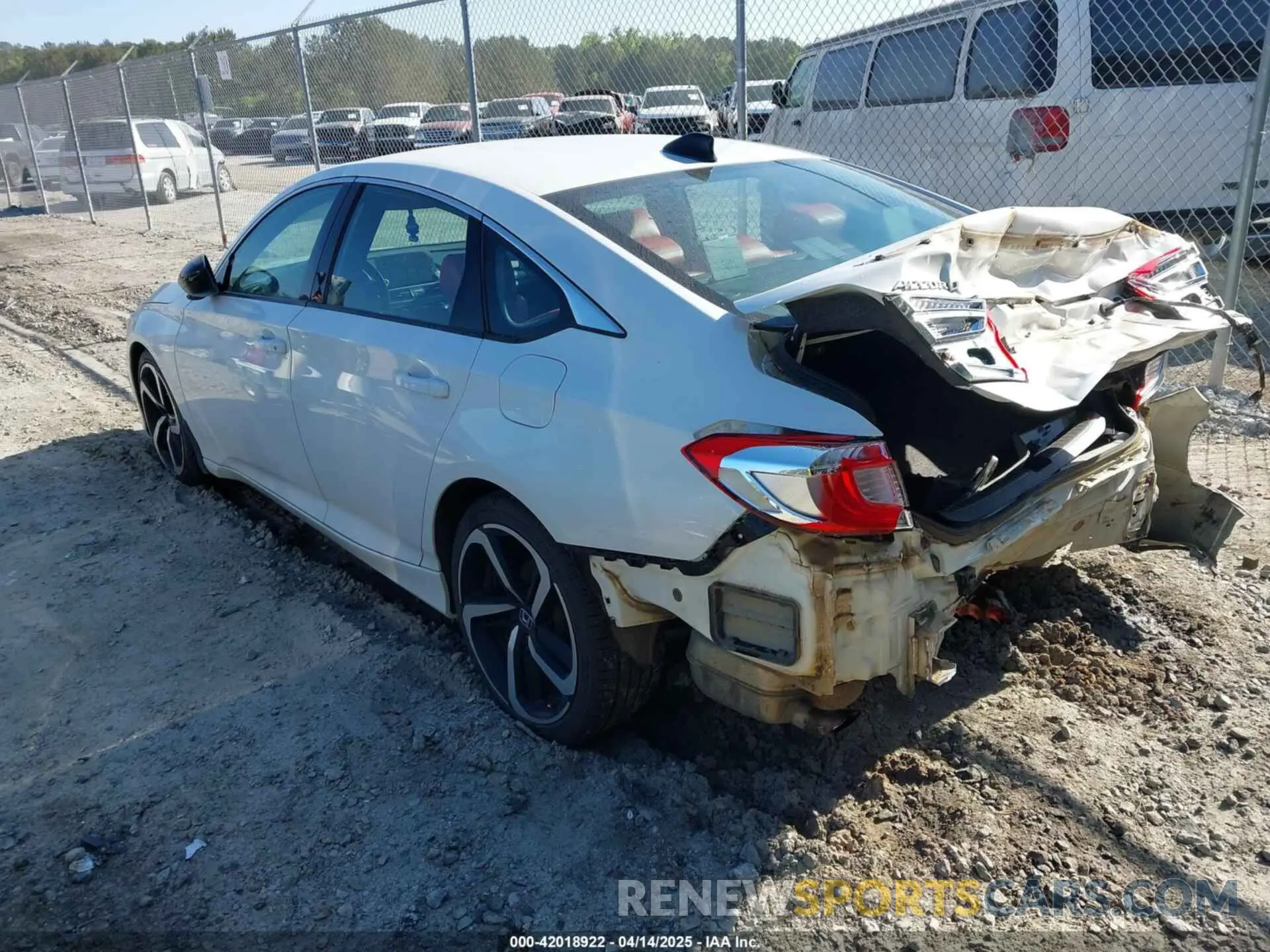 3 Photograph of a damaged car 1HGCV1F37MA052992 HONDA ACCORD 2021