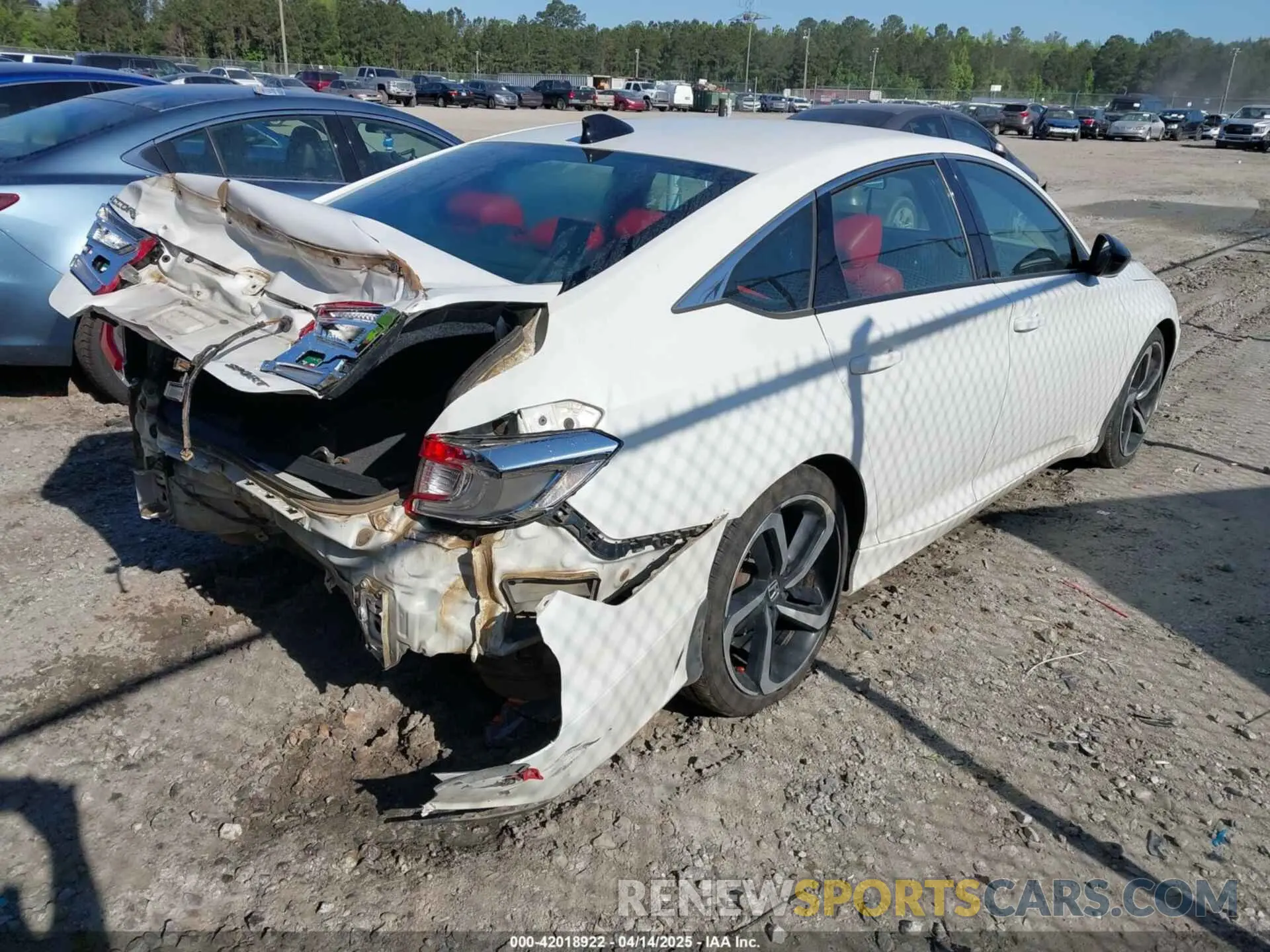 4 Photograph of a damaged car 1HGCV1F37MA052992 HONDA ACCORD 2021