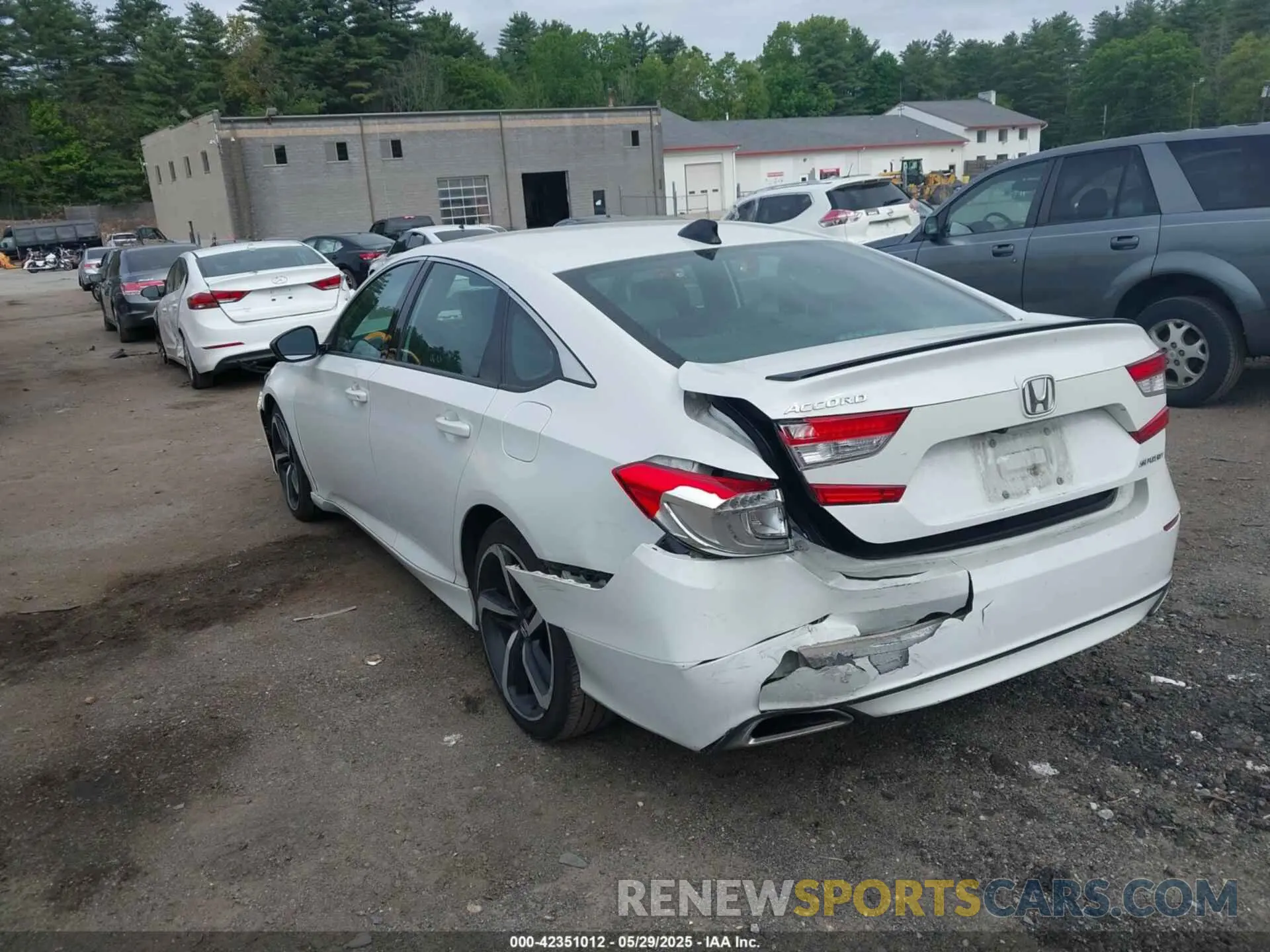 3 Photograph of a damaged car 1HGCV1F37MA060719 HONDA ACCORD 2021