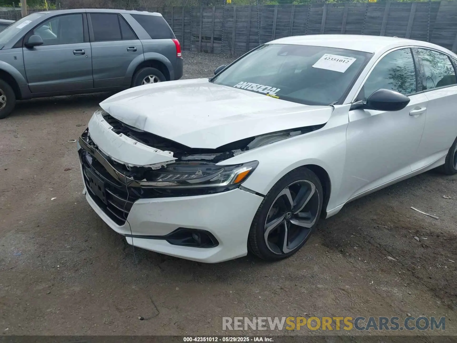 6 Photograph of a damaged car 1HGCV1F37MA060719 HONDA ACCORD 2021