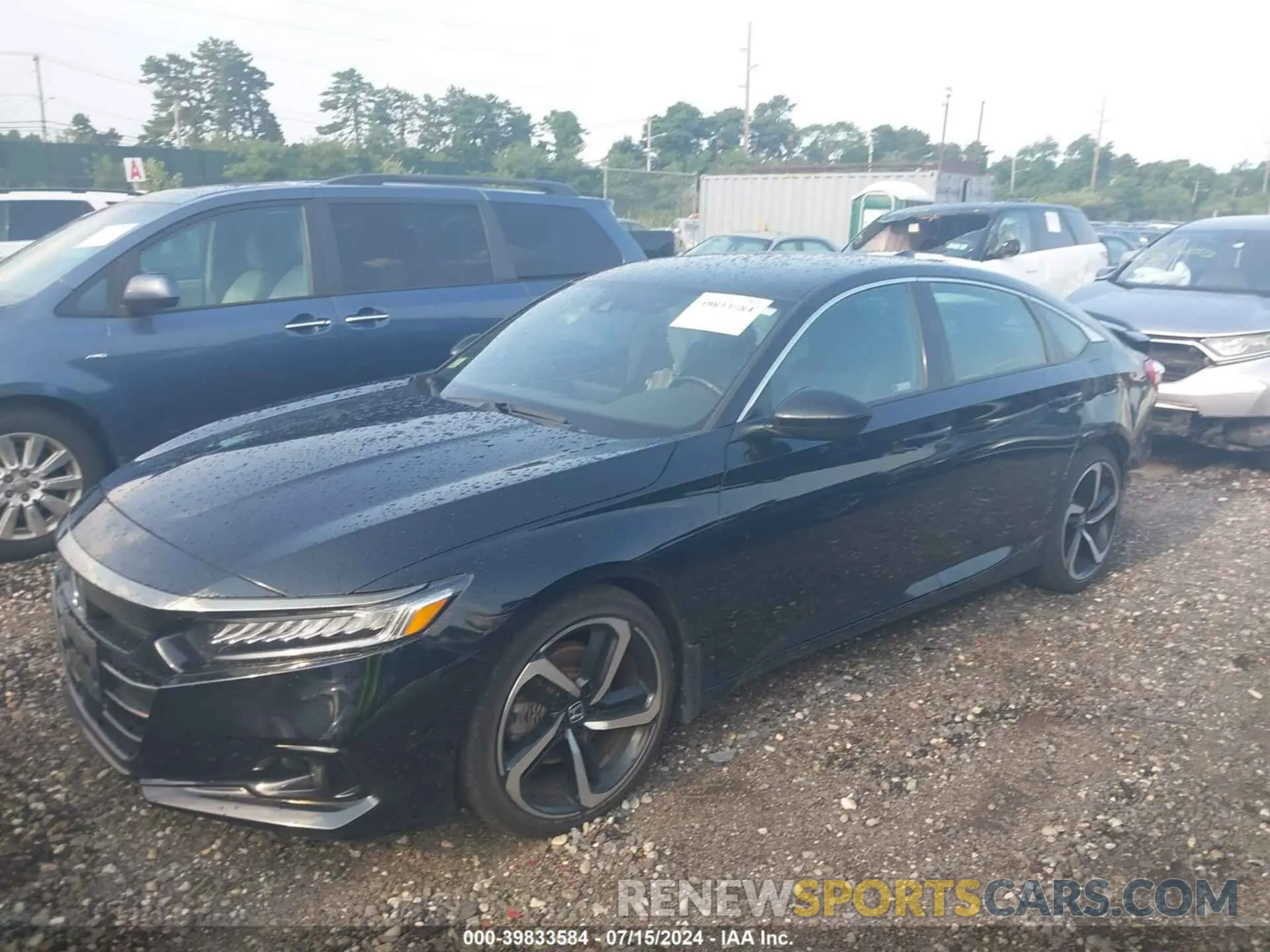 2 Photograph of a damaged car 1HGCV1F37MA080467 HONDA ACCORD 2021