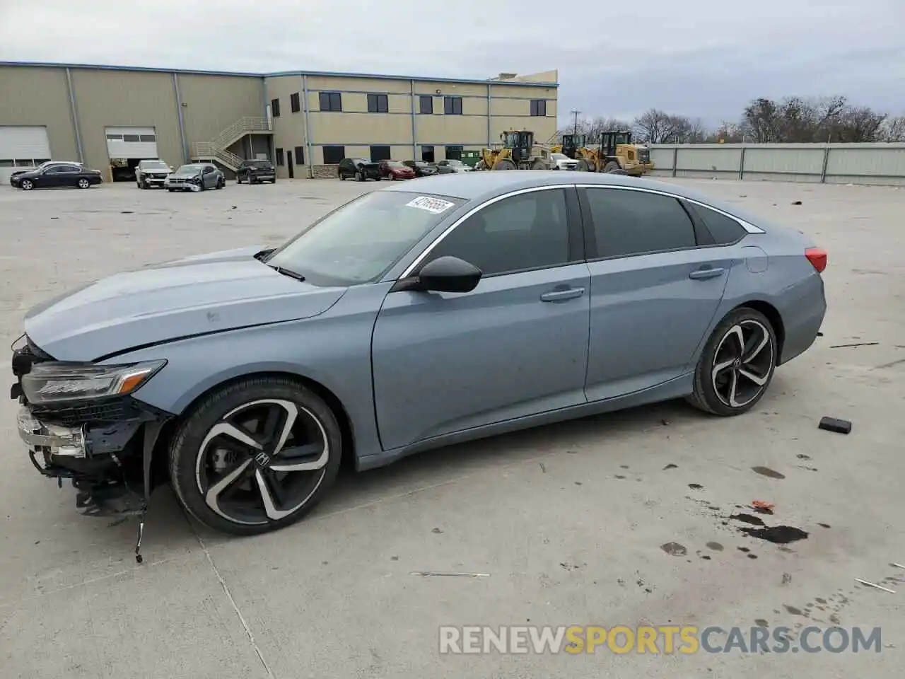 1 Photograph of a damaged car 1HGCV1F37MA082607 HONDA ACCORD 2021