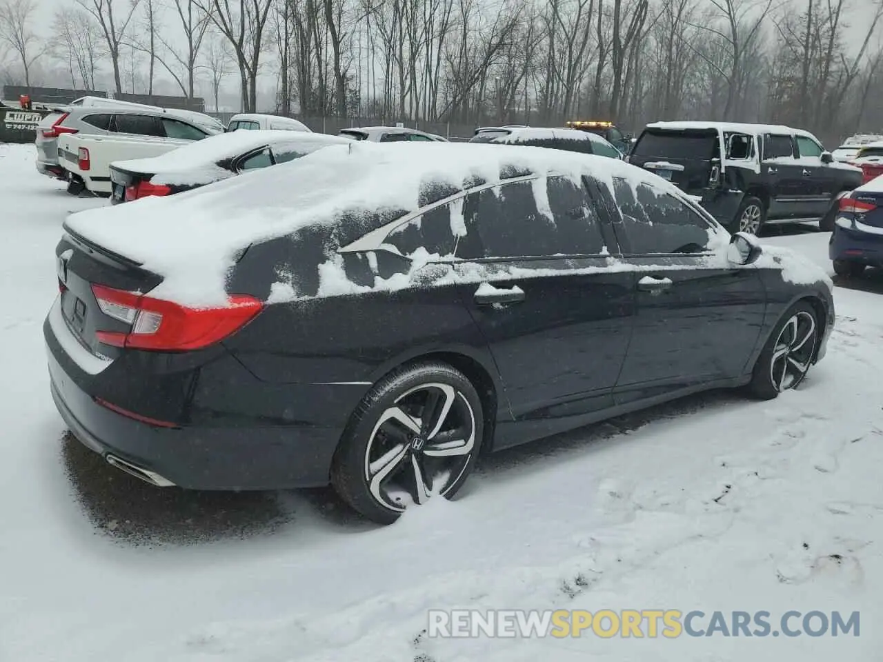 3 Photograph of a damaged car 1HGCV1F37MA086575 HONDA ACCORD 2021