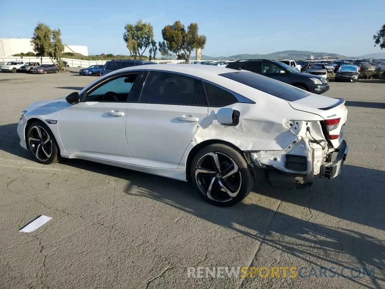 2 Photograph of a damaged car 1HGCV1F37MA099696 HONDA ACCORD 2021