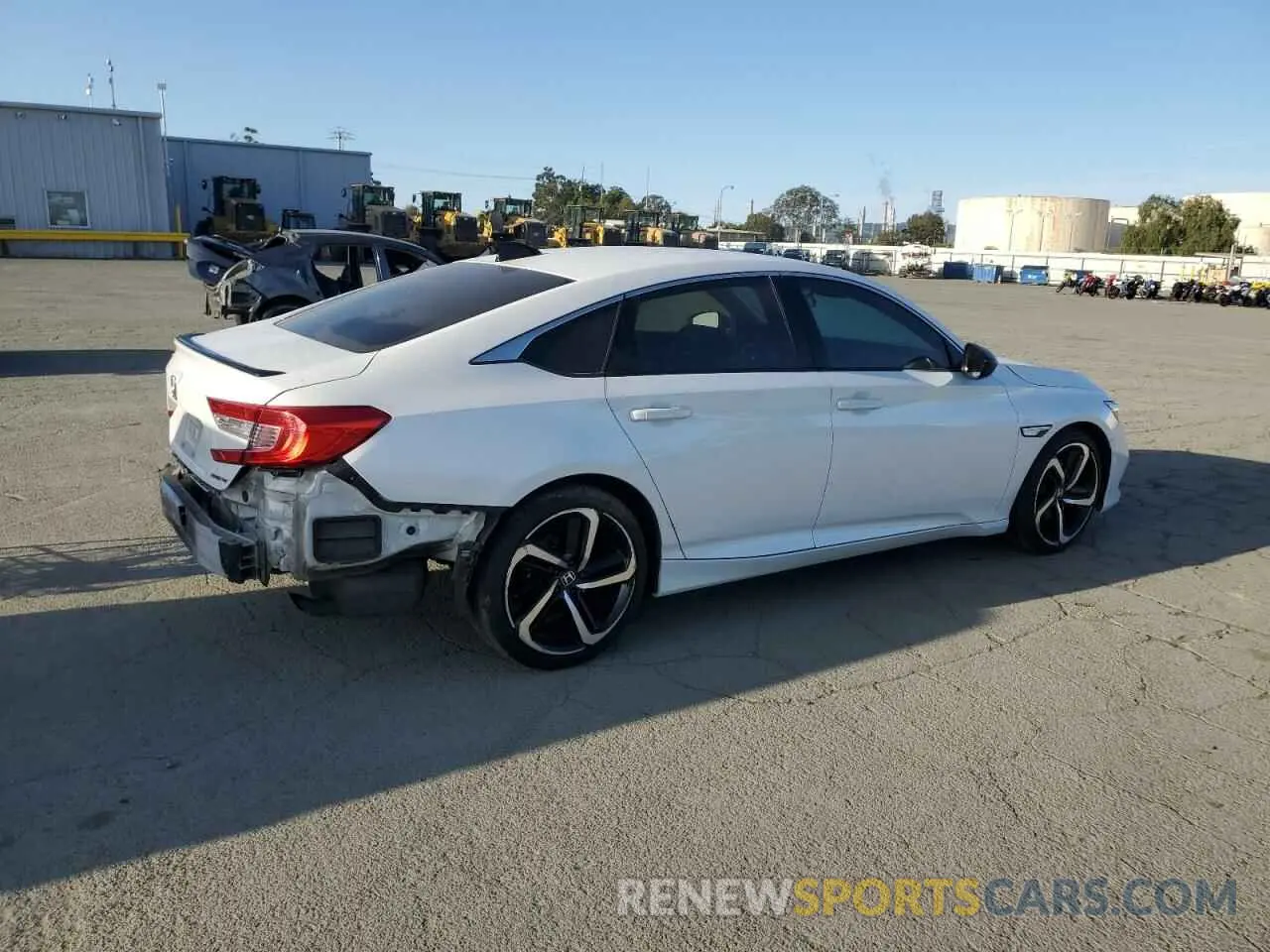 3 Photograph of a damaged car 1HGCV1F37MA099696 HONDA ACCORD 2021