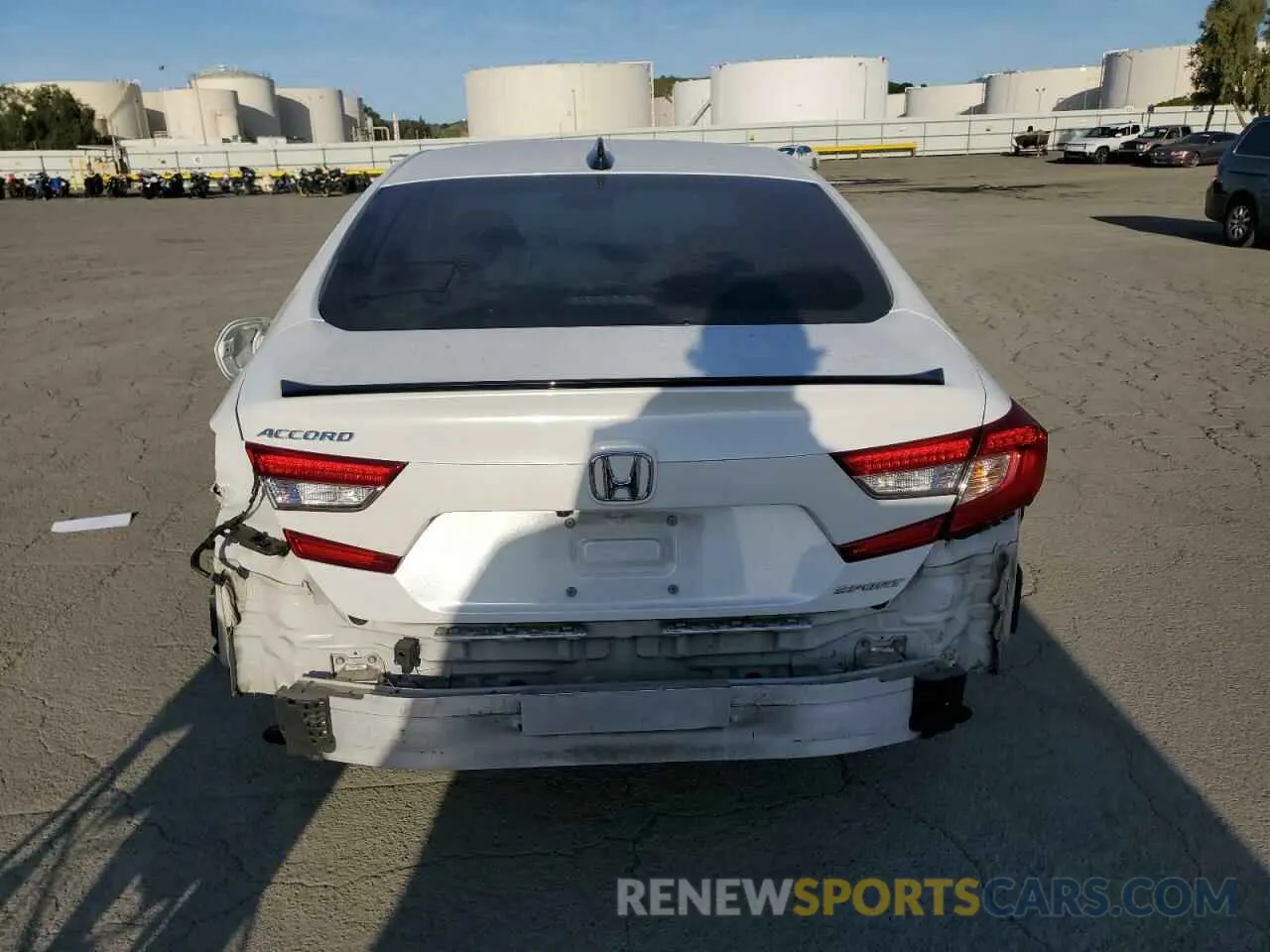 6 Photograph of a damaged car 1HGCV1F37MA099696 HONDA ACCORD 2021