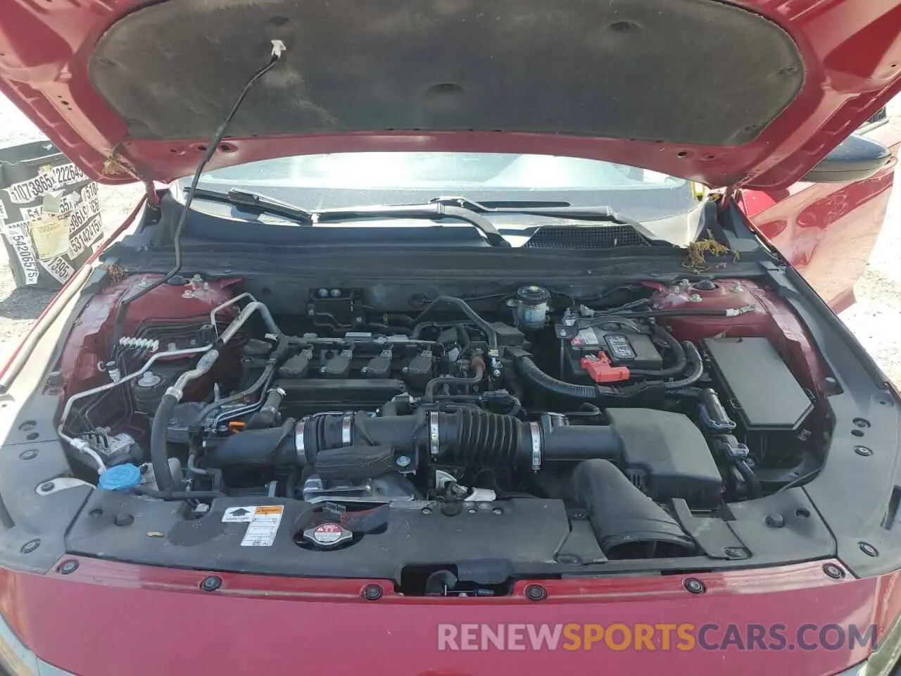 11 Photograph of a damaged car 1HGCV1F37MA104332 HONDA ACCORD 2021