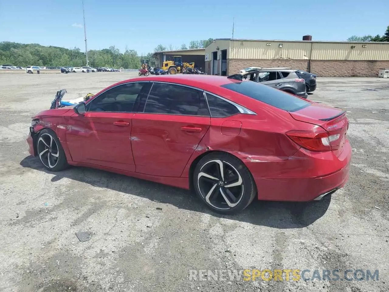 2 Photograph of a damaged car 1HGCV1F37MA104332 HONDA ACCORD 2021