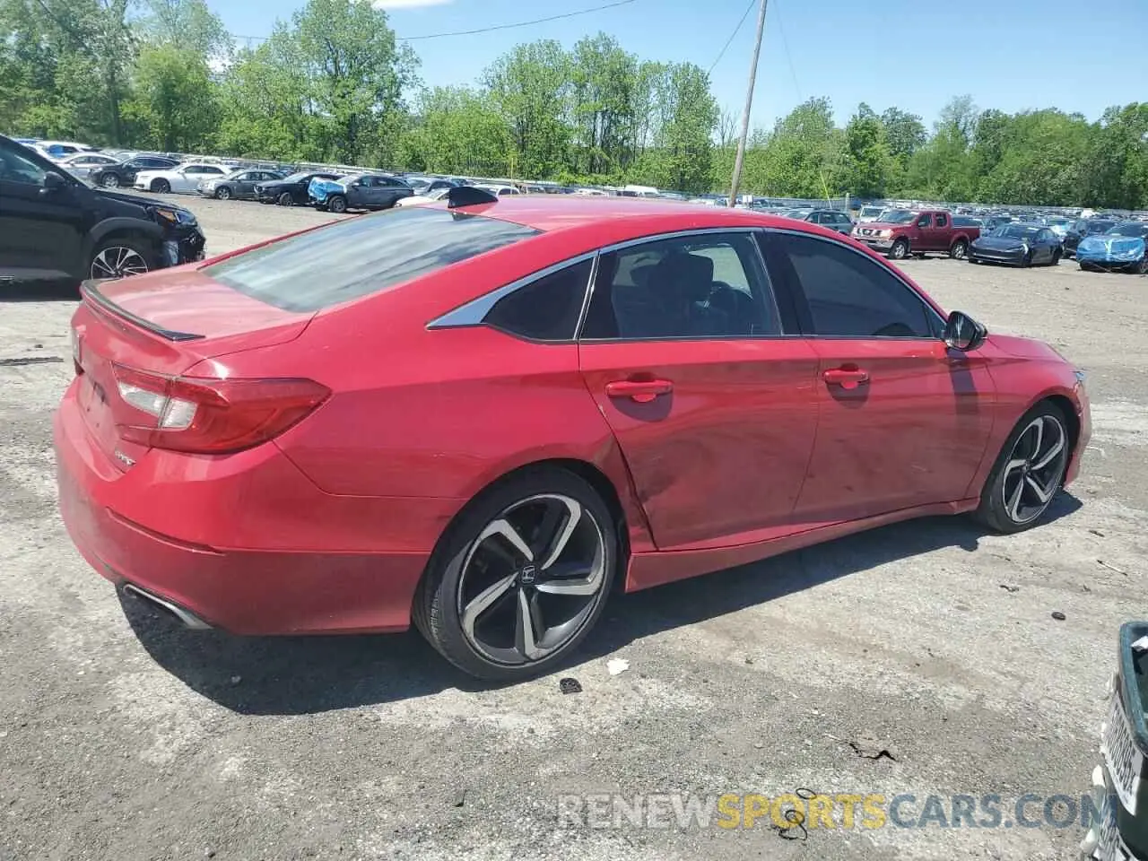 3 Photograph of a damaged car 1HGCV1F37MA104332 HONDA ACCORD 2021