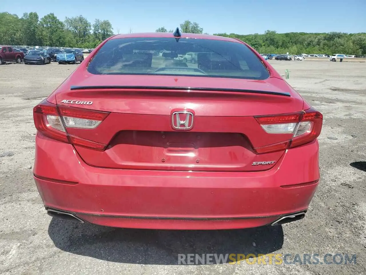6 Photograph of a damaged car 1HGCV1F37MA104332 HONDA ACCORD 2021