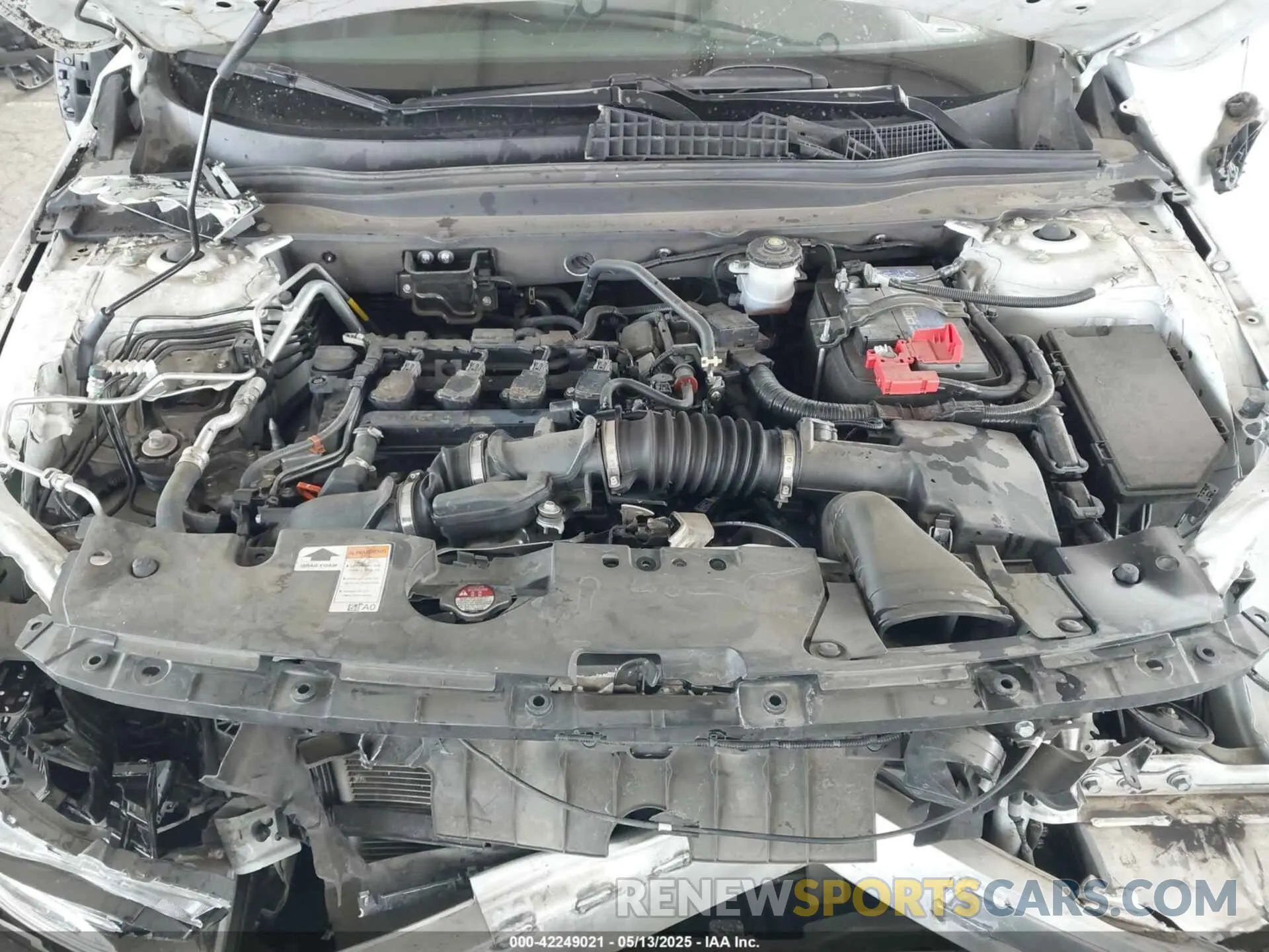 10 Photograph of a damaged car 1HGCV1F37MA109899 HONDA ACCORD 2021
