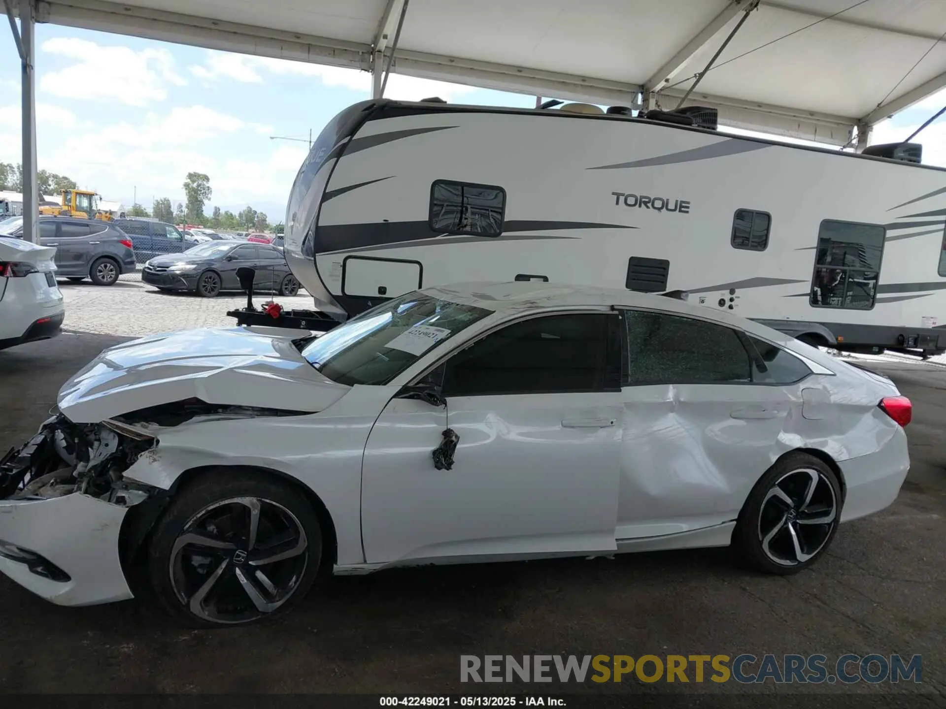 14 Photograph of a damaged car 1HGCV1F37MA109899 HONDA ACCORD 2021