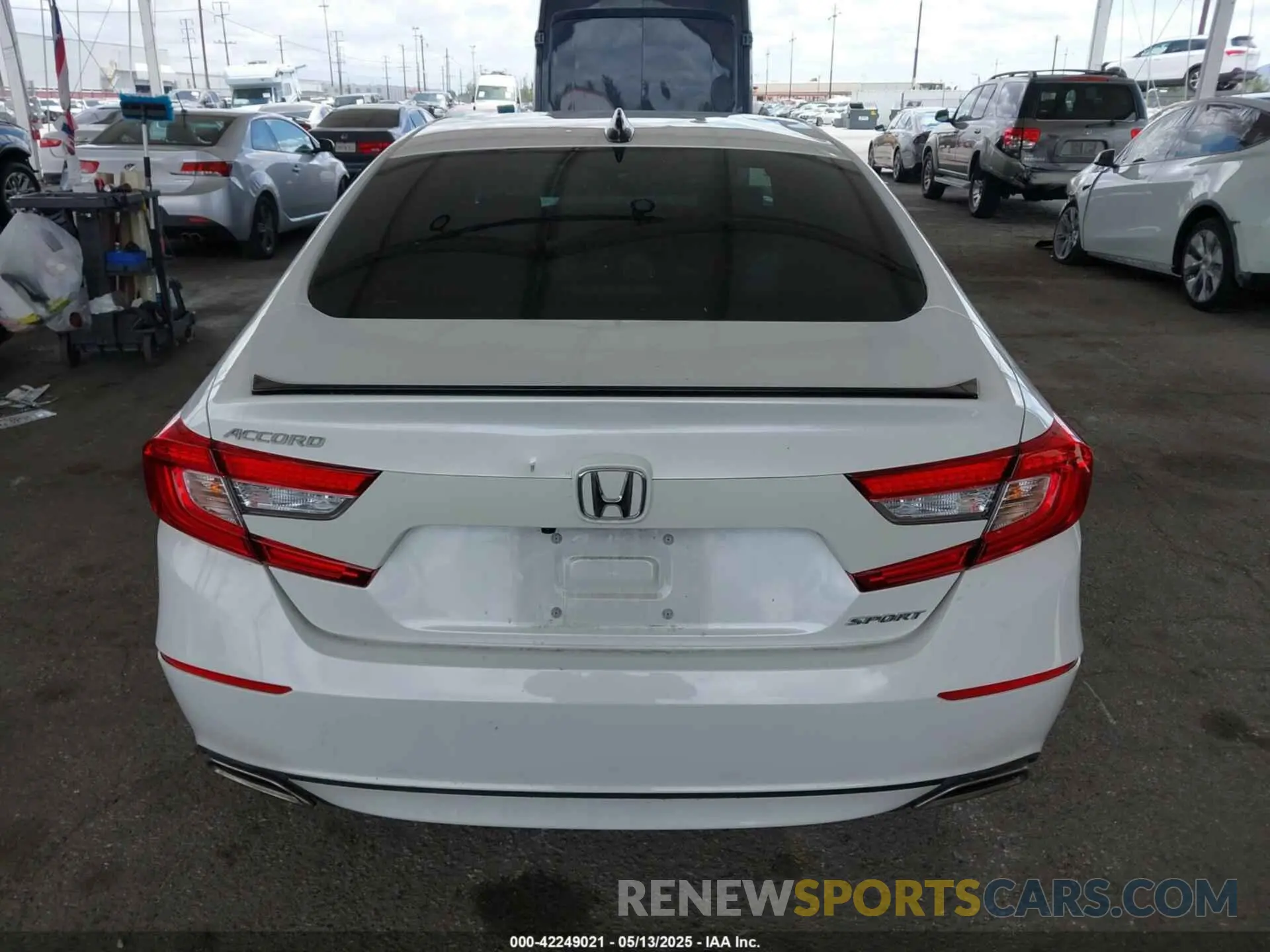 16 Photograph of a damaged car 1HGCV1F37MA109899 HONDA ACCORD 2021