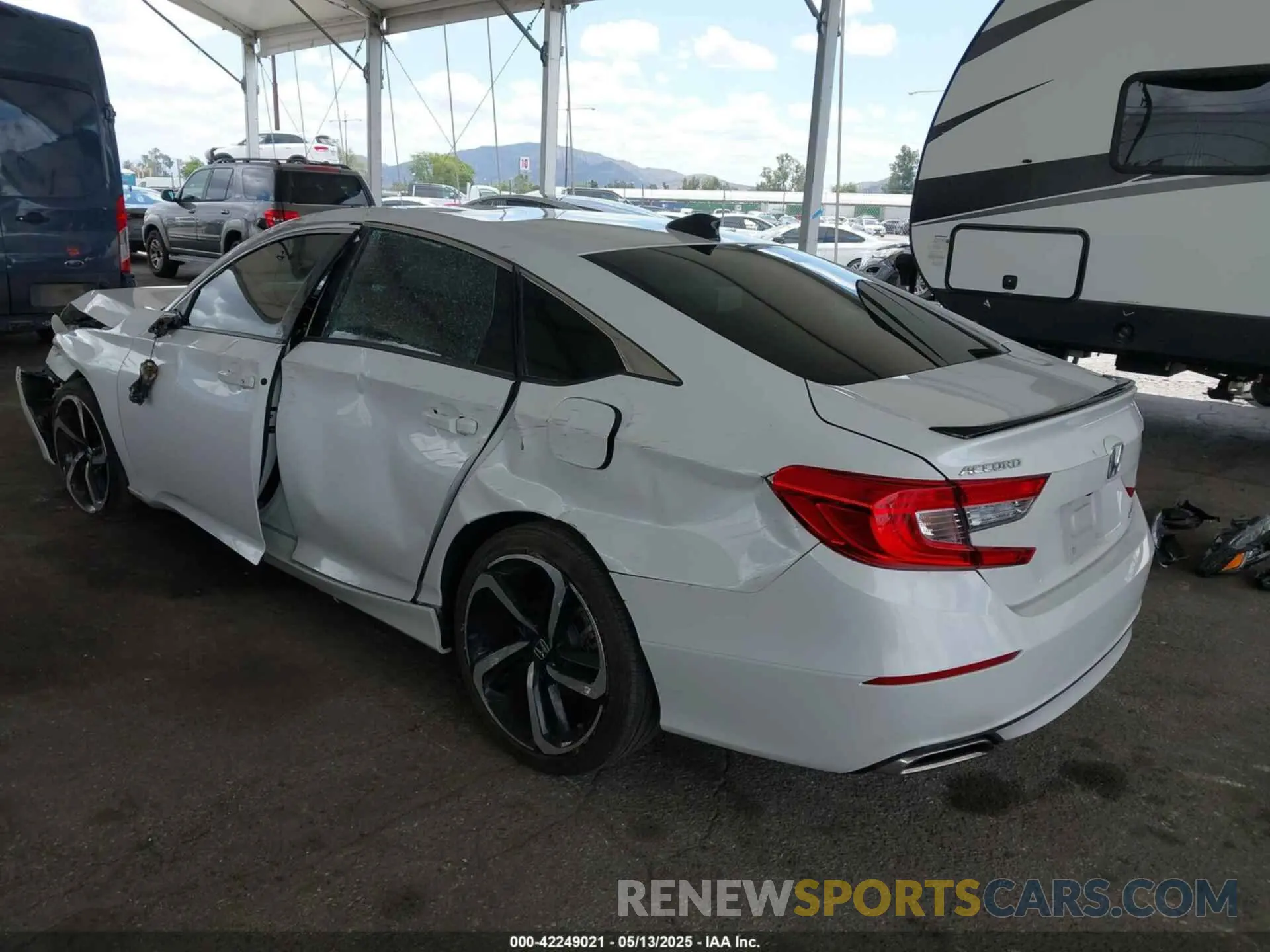 3 Photograph of a damaged car 1HGCV1F37MA109899 HONDA ACCORD 2021