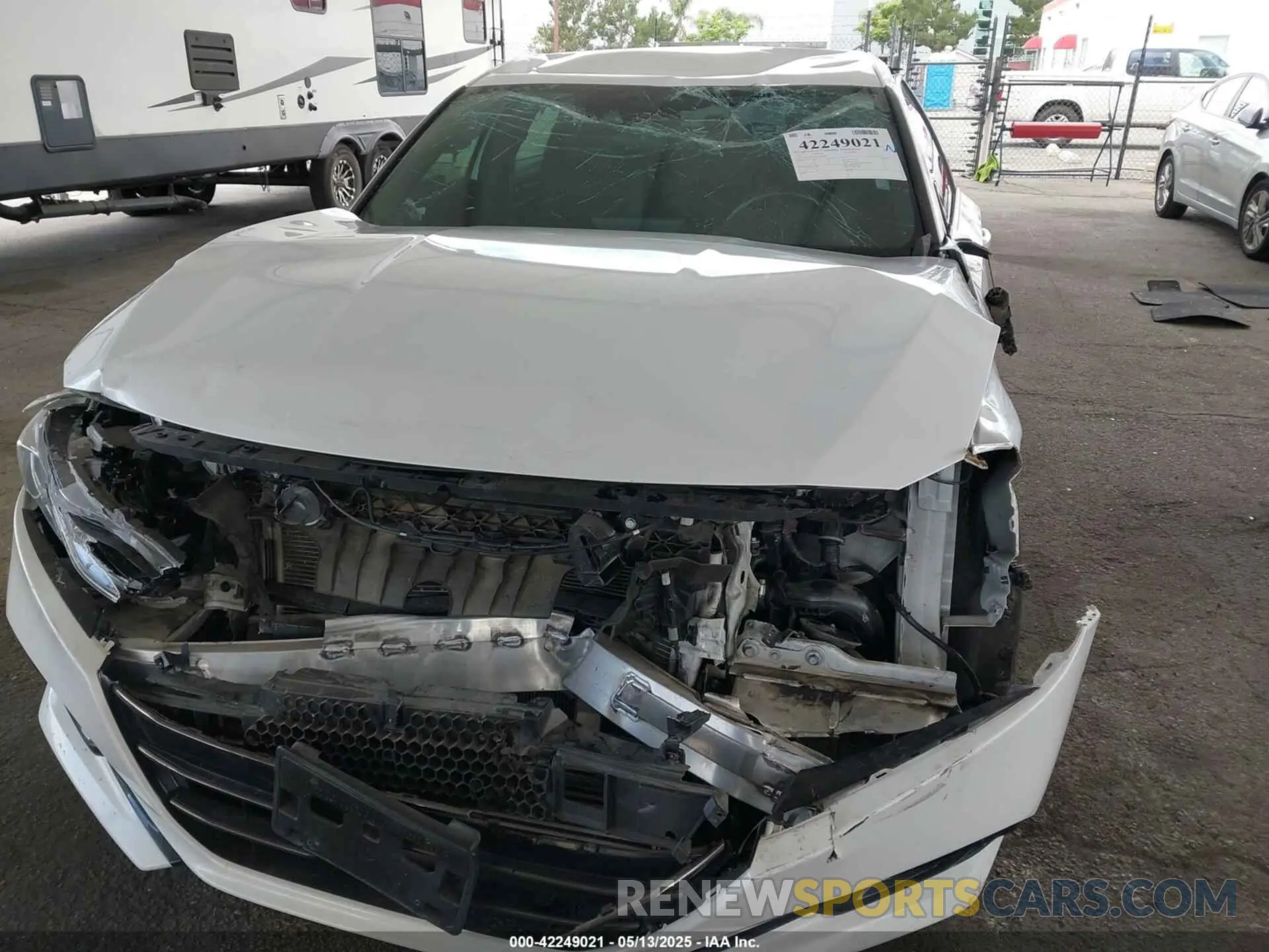 6 Photograph of a damaged car 1HGCV1F37MA109899 HONDA ACCORD 2021