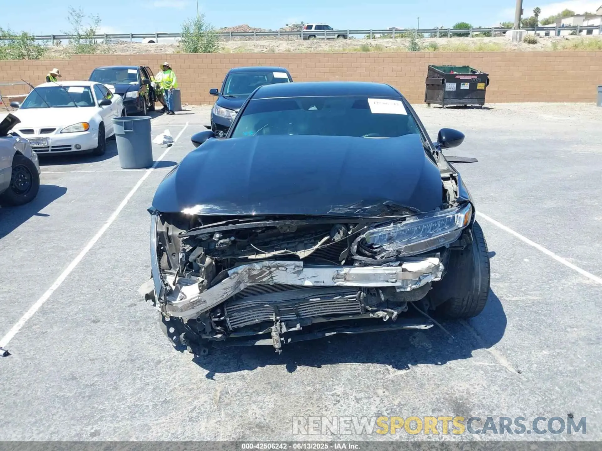 12 Photograph of a damaged car 1HGCV1F38MA002442 HONDA ACCORD 2021