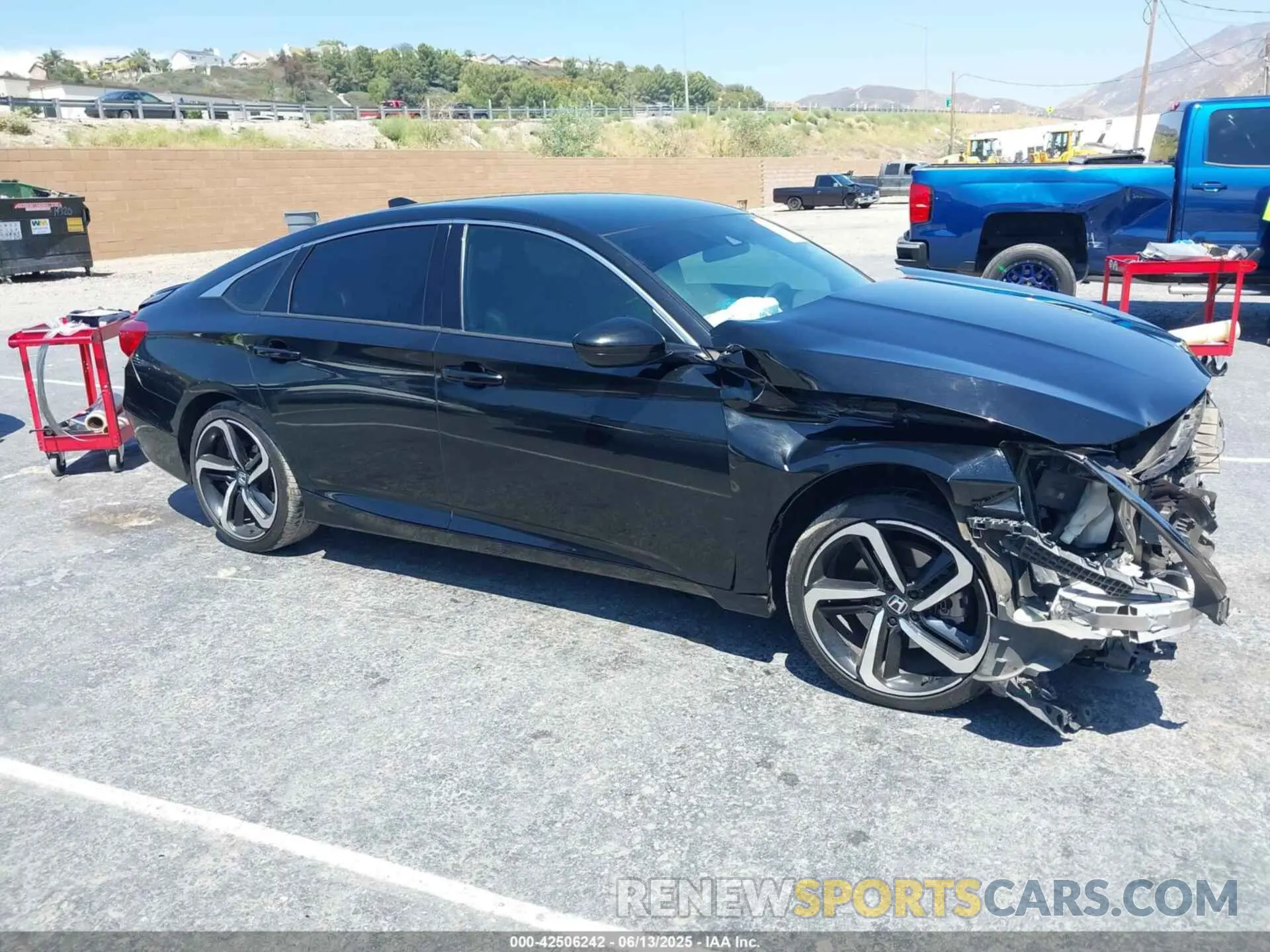13 Photograph of a damaged car 1HGCV1F38MA002442 HONDA ACCORD 2021