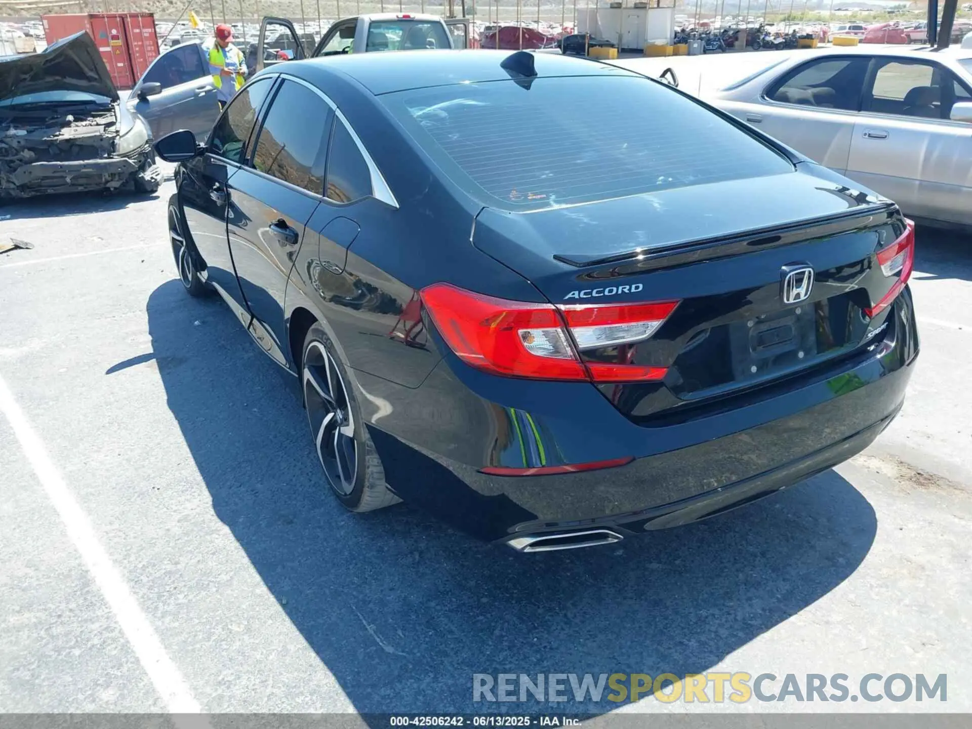 3 Photograph of a damaged car 1HGCV1F38MA002442 HONDA ACCORD 2021