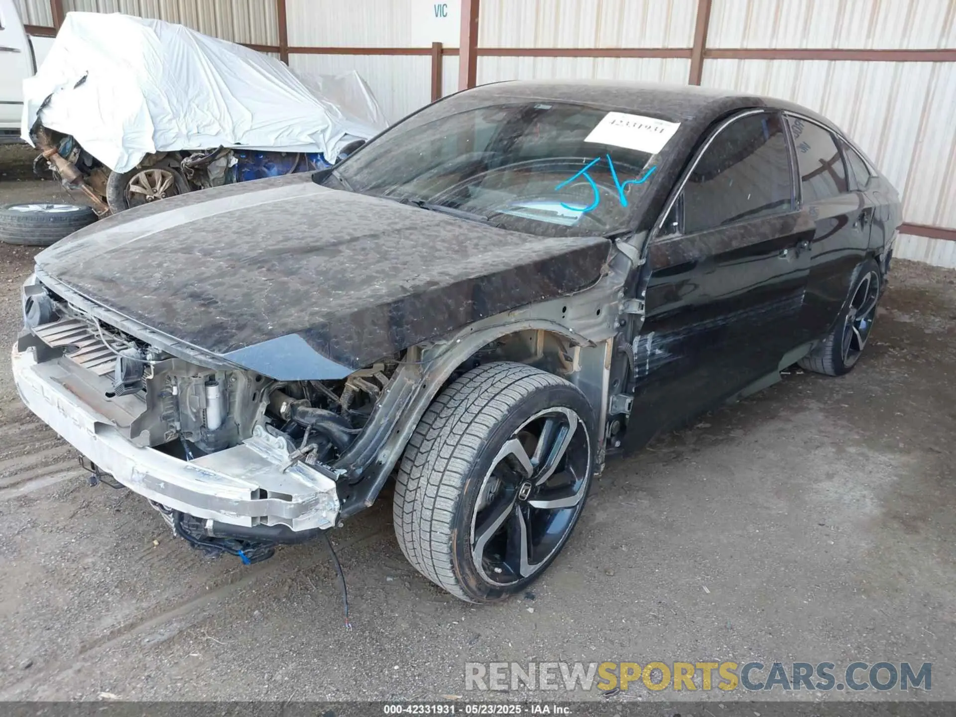 2 Photograph of a damaged car 1HGCV1F38MA003381 HONDA ACCORD 2021