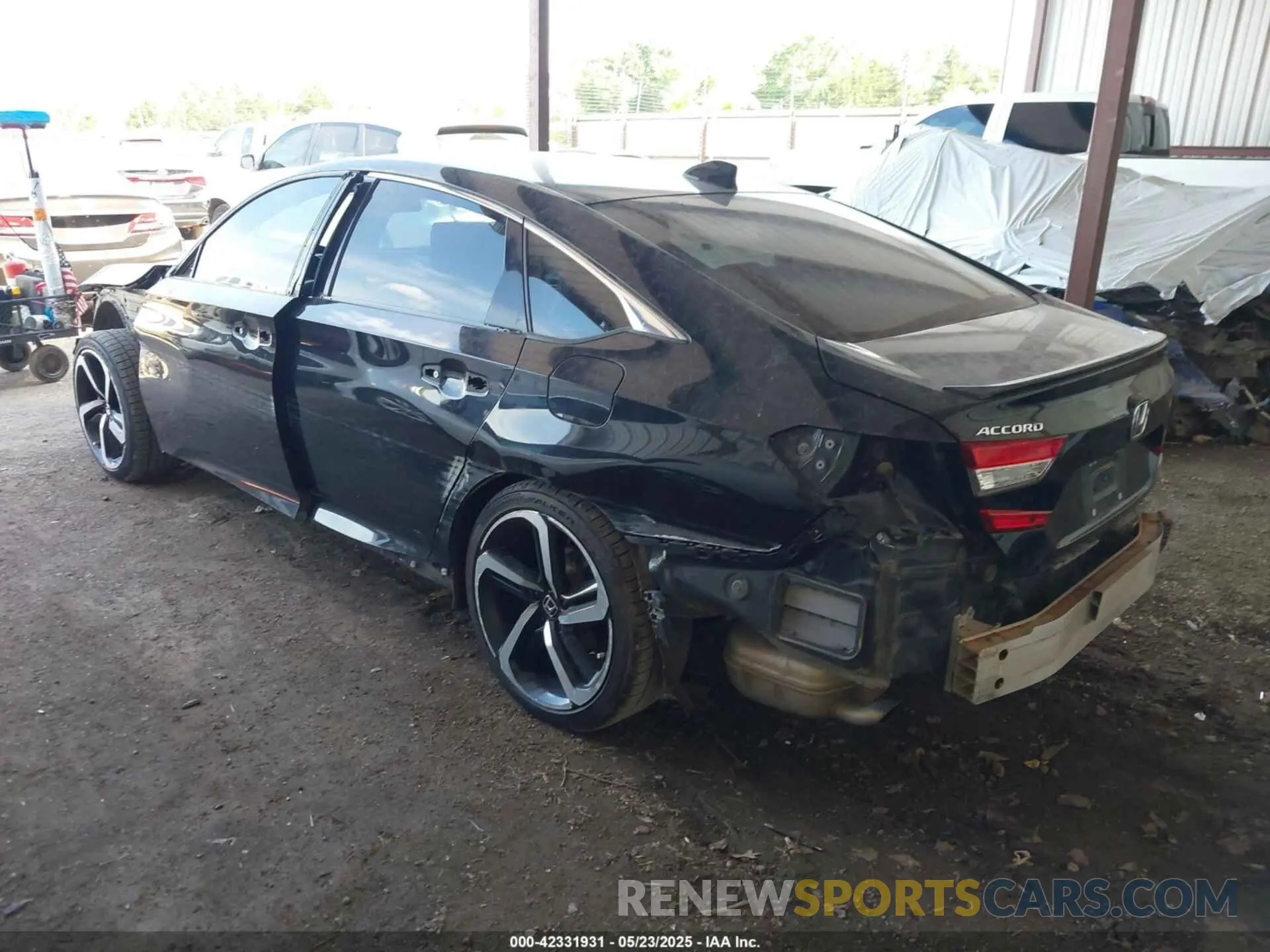 3 Photograph of a damaged car 1HGCV1F38MA003381 HONDA ACCORD 2021