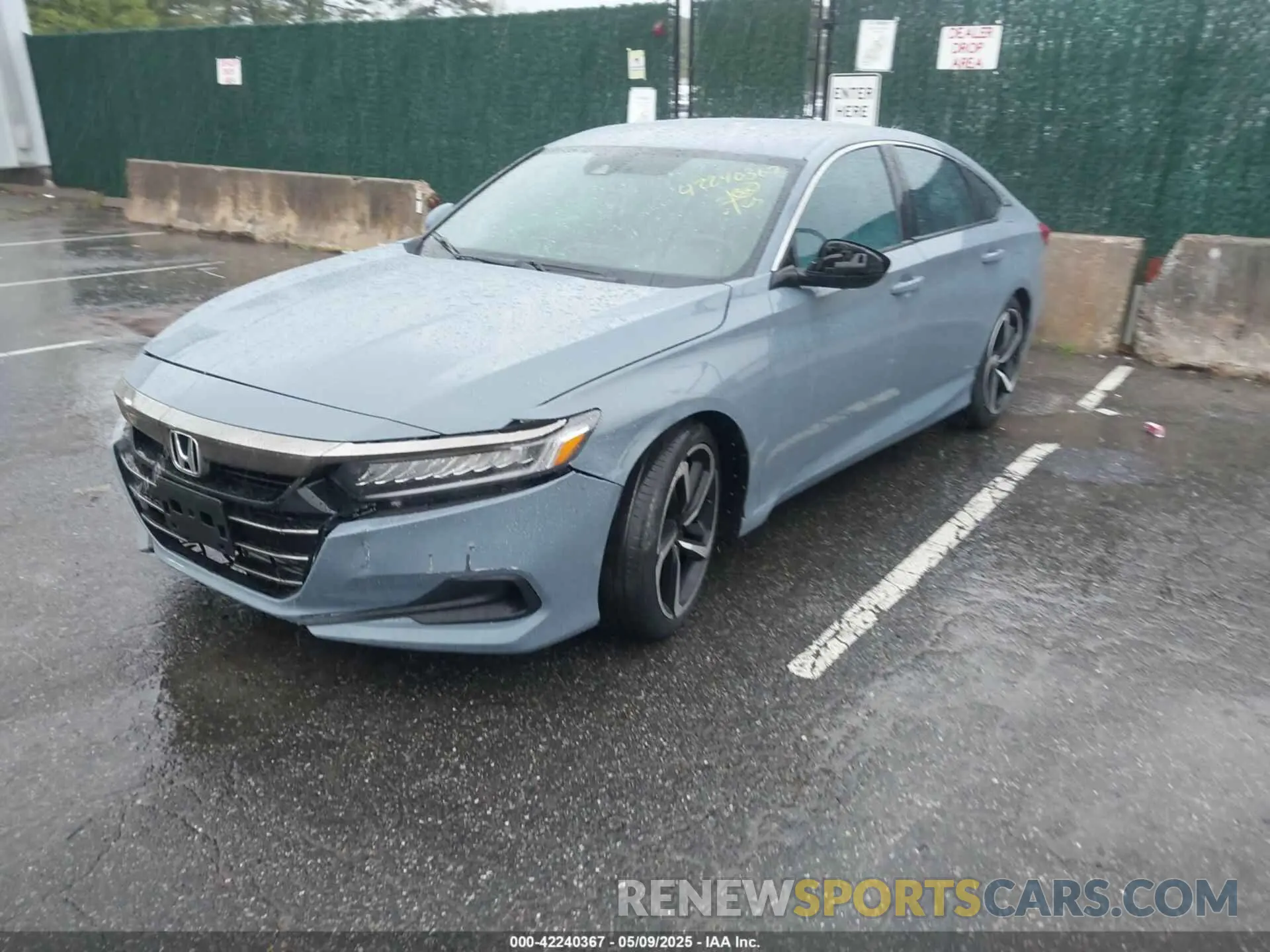 2 Photograph of a damaged car 1HGCV1F38MA028135 HONDA ACCORD 2021