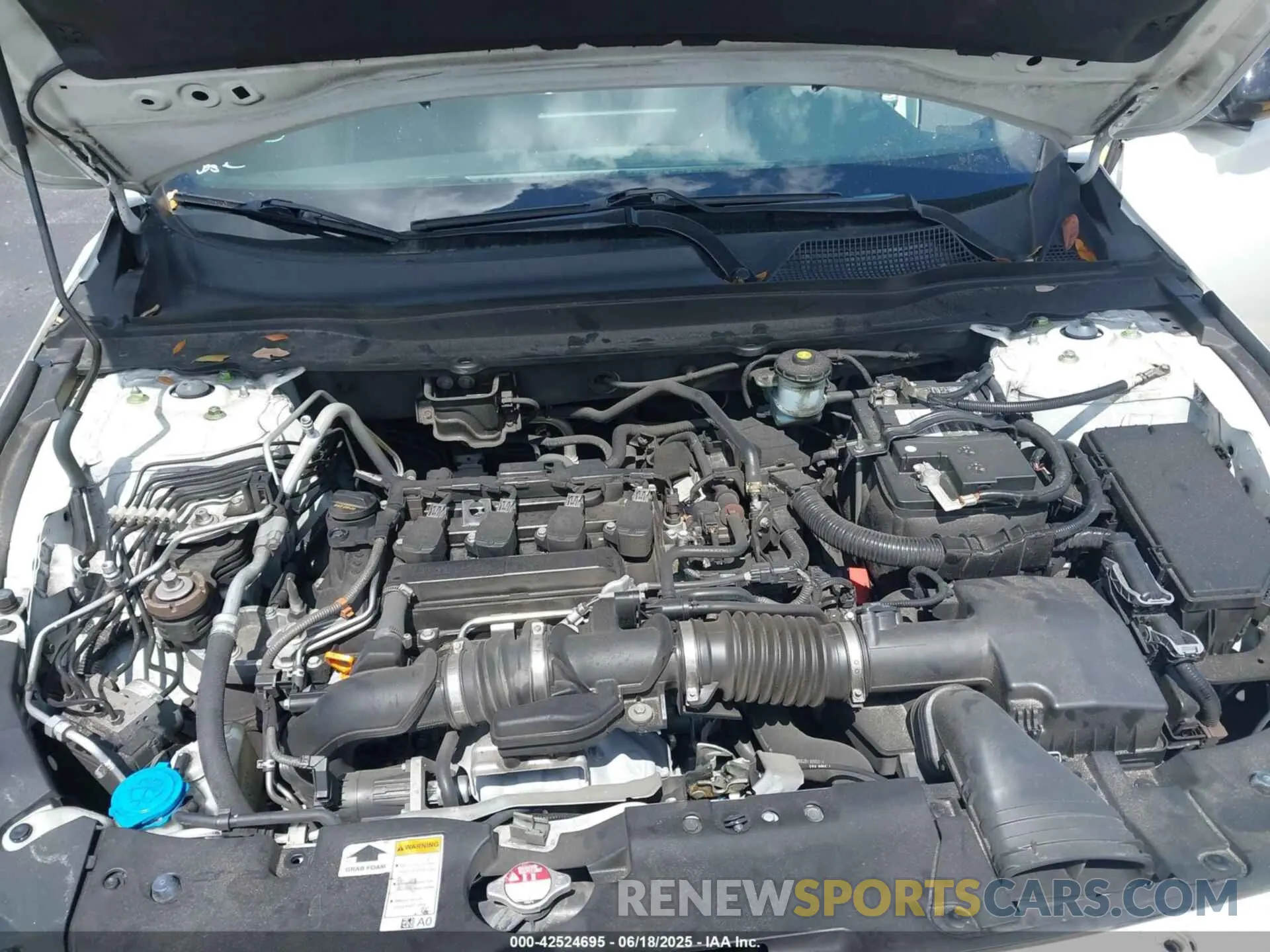10 Photograph of a damaged car 1HGCV1F38MA031133 HONDA ACCORD 2021