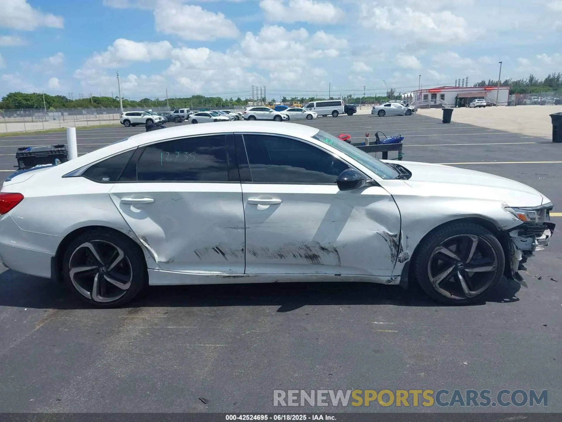 13 Photograph of a damaged car 1HGCV1F38MA031133 HONDA ACCORD 2021