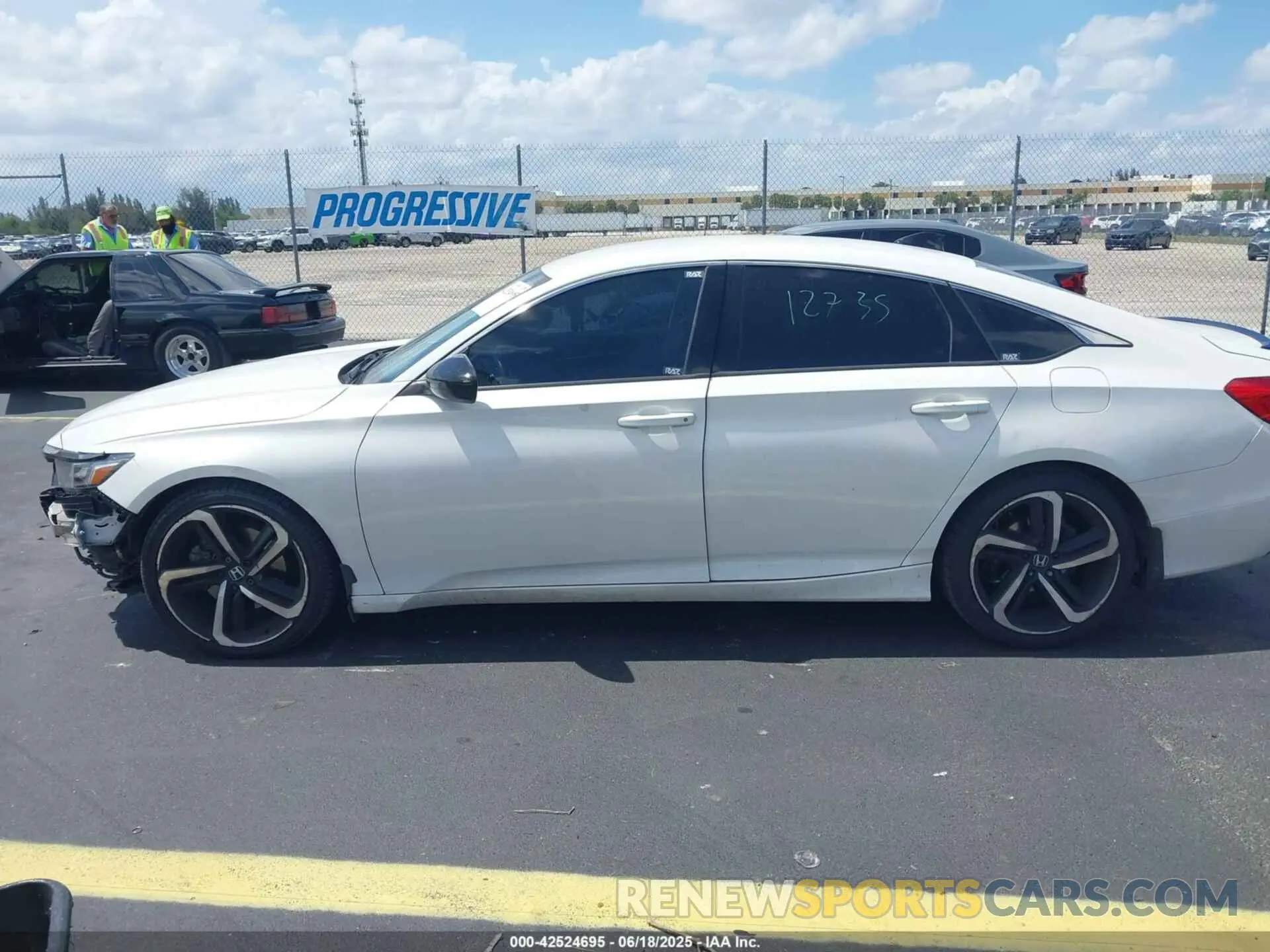 14 Photograph of a damaged car 1HGCV1F38MA031133 HONDA ACCORD 2021